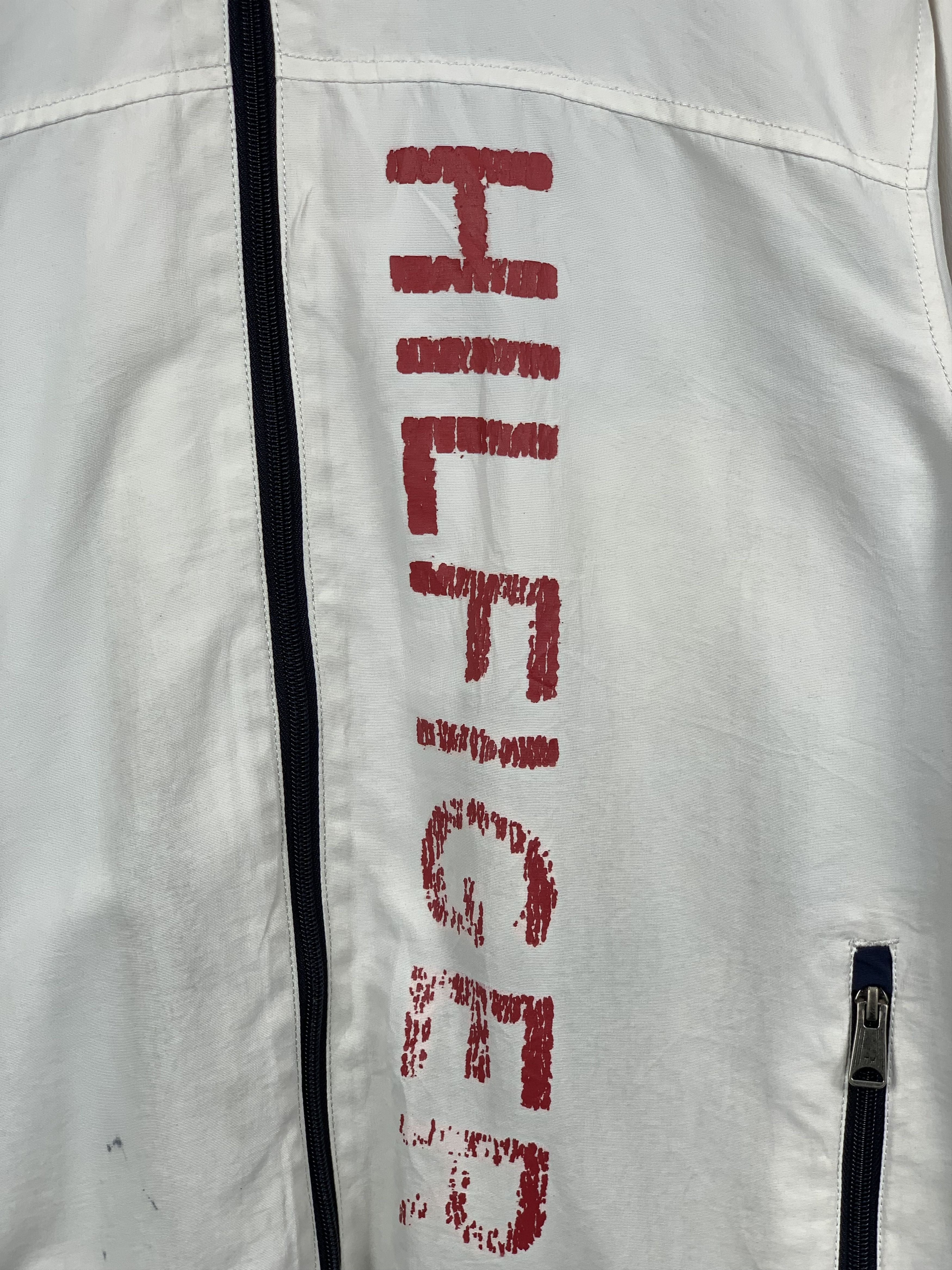 Tommy Hilfiger Vintage Tommy Hilfiger Hoodie Zipper Jacket J1244 Size US L / EU 52-54 / 3 - 9 Thumbnail