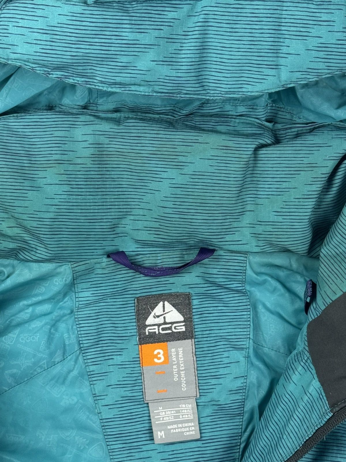 Nike × Nike ACG NIKE ACG PUFFER DOWN BASIC LOGO OVERSIZE NYLON JACKET Size US M / EU 48-50 / 2 - 5 Thumbnail