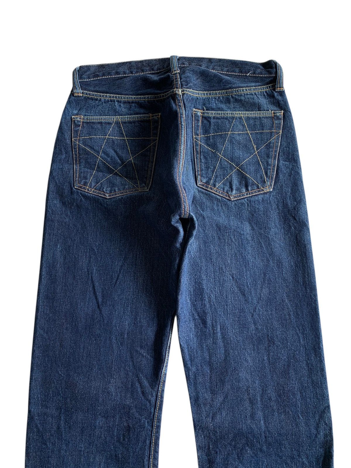 Sugar Cane VINTAGE SUGAR CANE’S STAR SELVEDGE BUTTON FLY JAPANESE DENIM Size US 32 / EU 48 - 12 Thumbnail