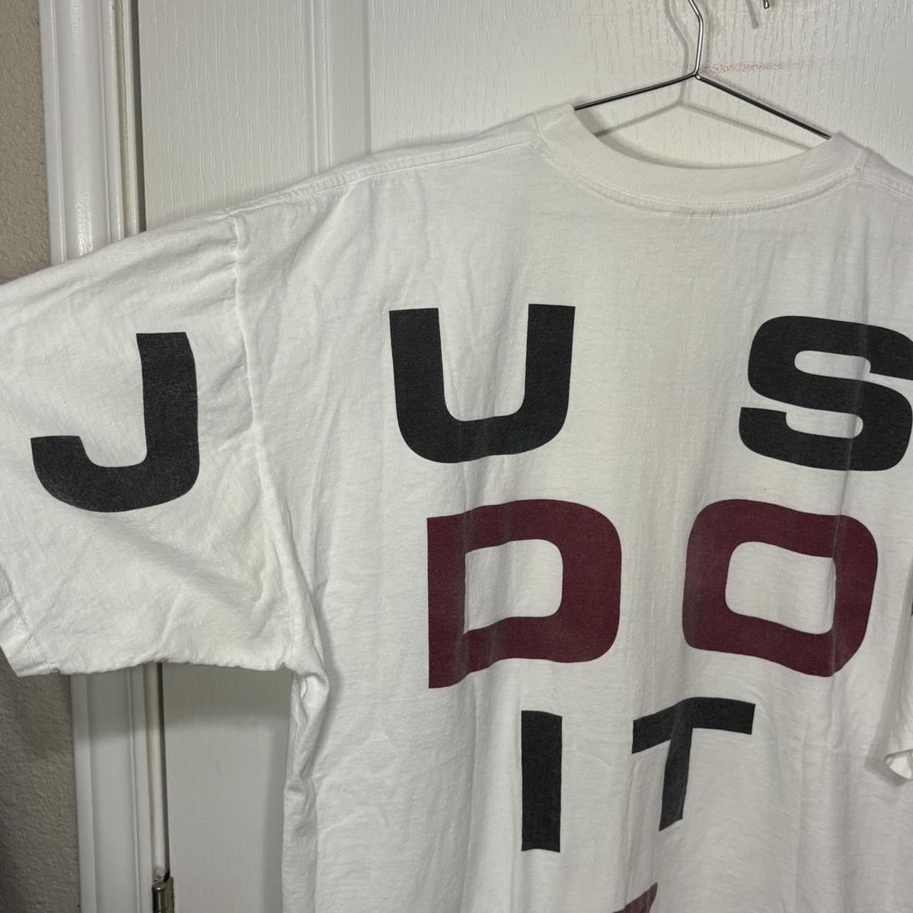 Nike Vintage Nike Spell Out Just do it 90’s Shirt Size US XL / EU 56 / 4 - 3 Thumbnail