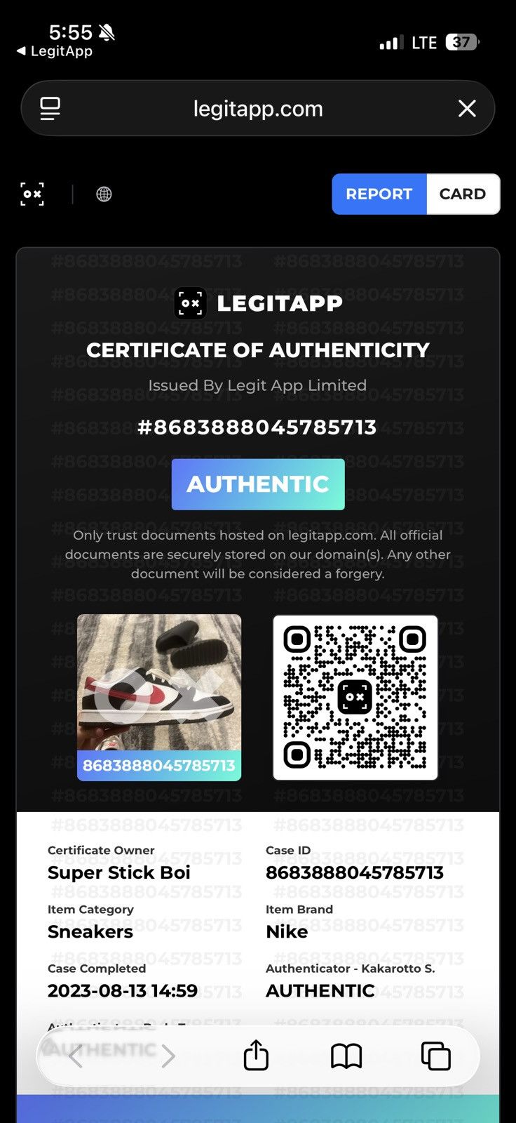 Nike Nike Dunk “Panda Red Swoosh” Size US 10.5 / EU 43-44 - 9 Thumbnail