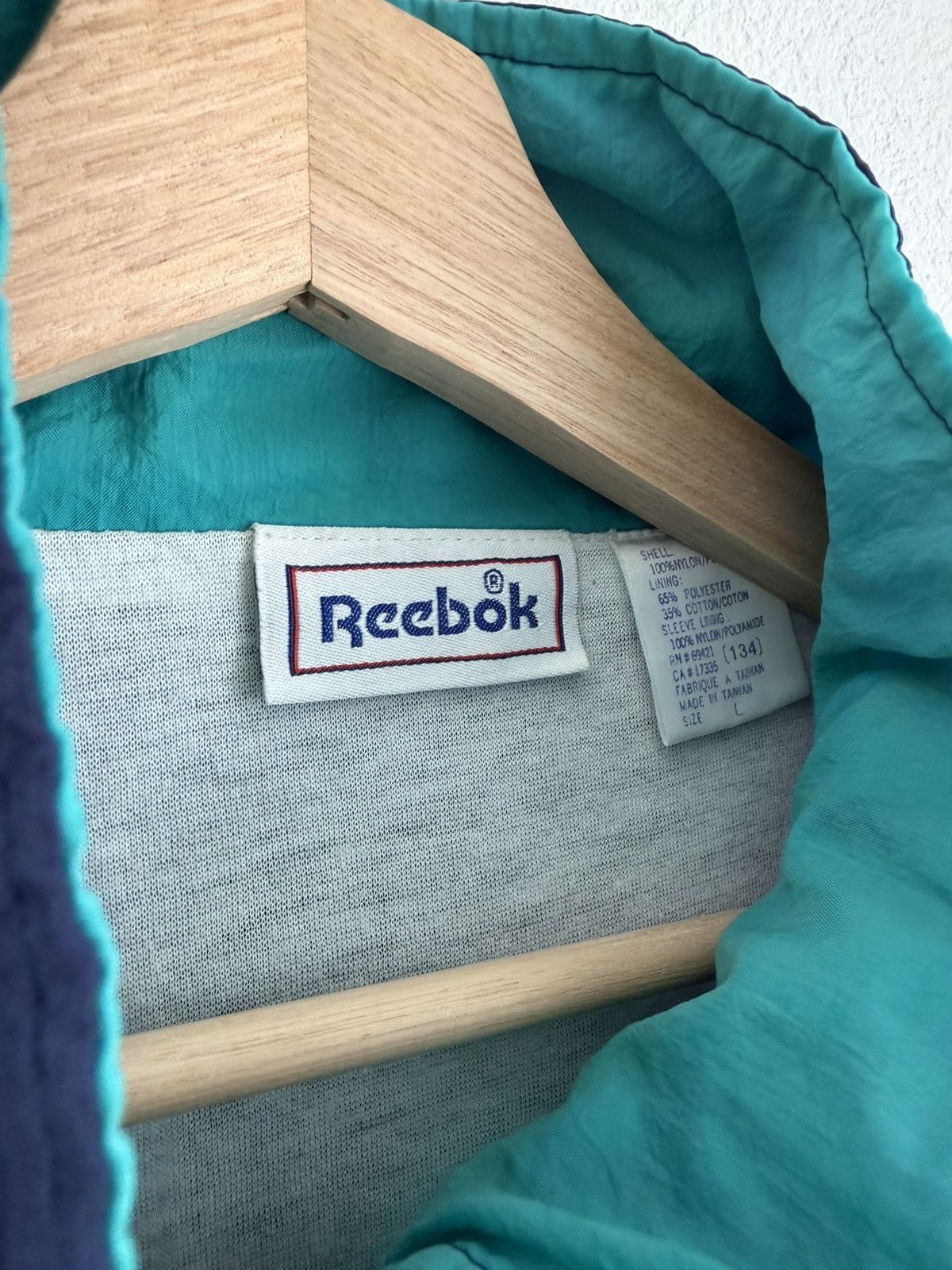 Reebok Vintage Reebok Windbreaker Size US L / EU 52-54 / 3 - 5 Thumbnail