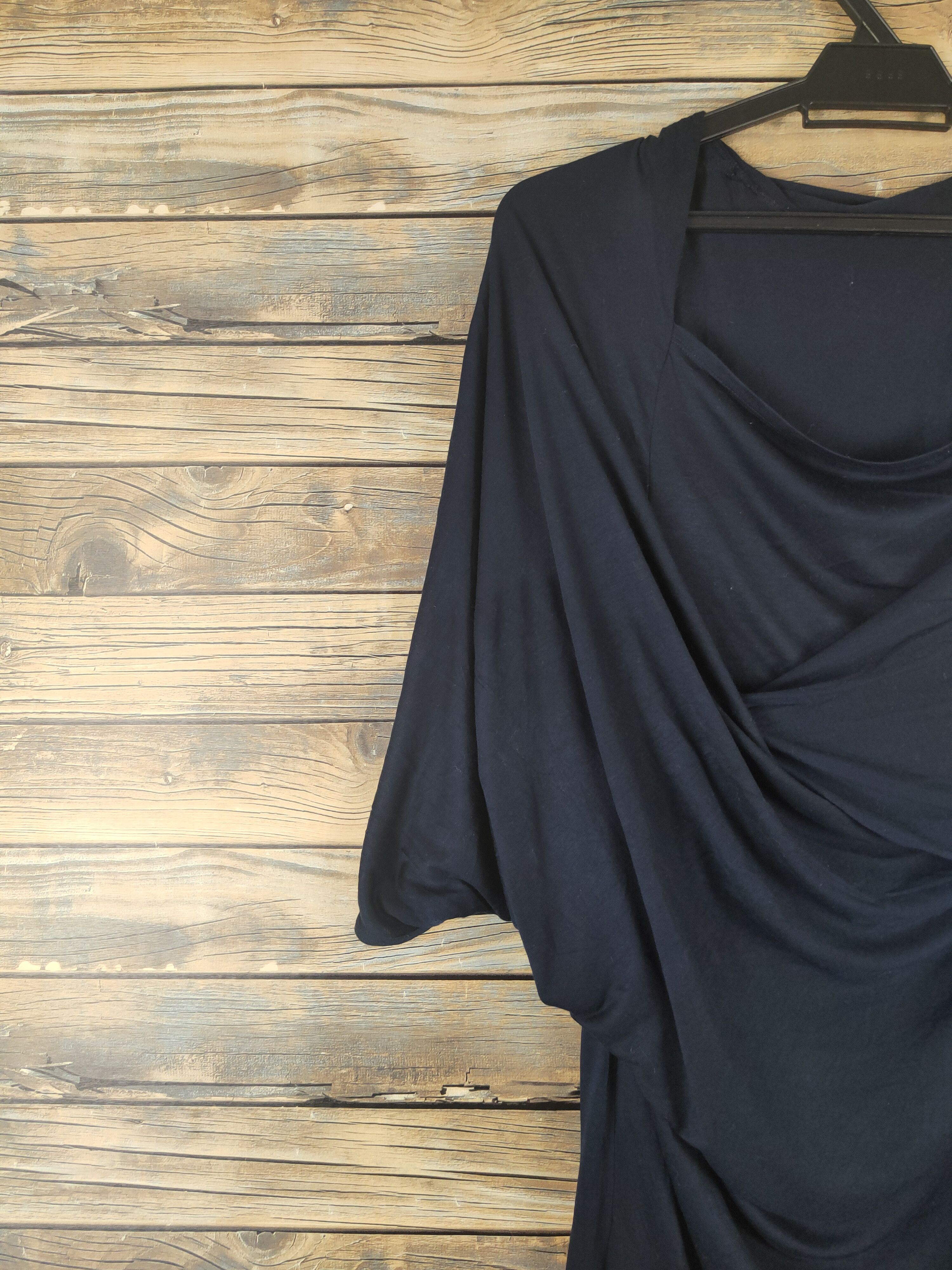 Japanese Brand × Vintage Luxury Design Gallarda Galante Navy Blouses Size S / US 4 / IT 40 - 3 Thumbnail