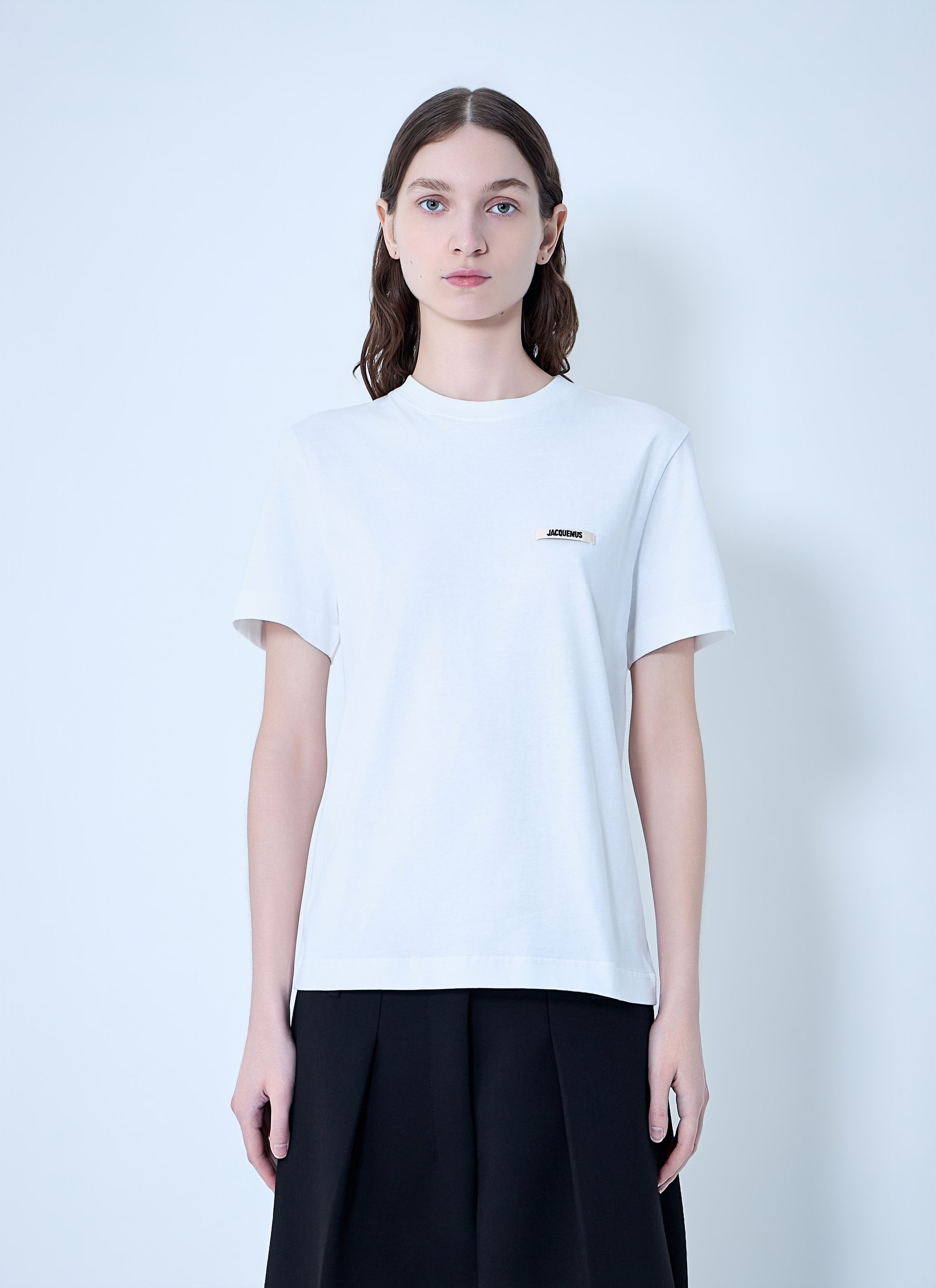 Jacquemus Gros Grain T-Shirt Size L / US 10 / IT 46 - 1 Thumbnail