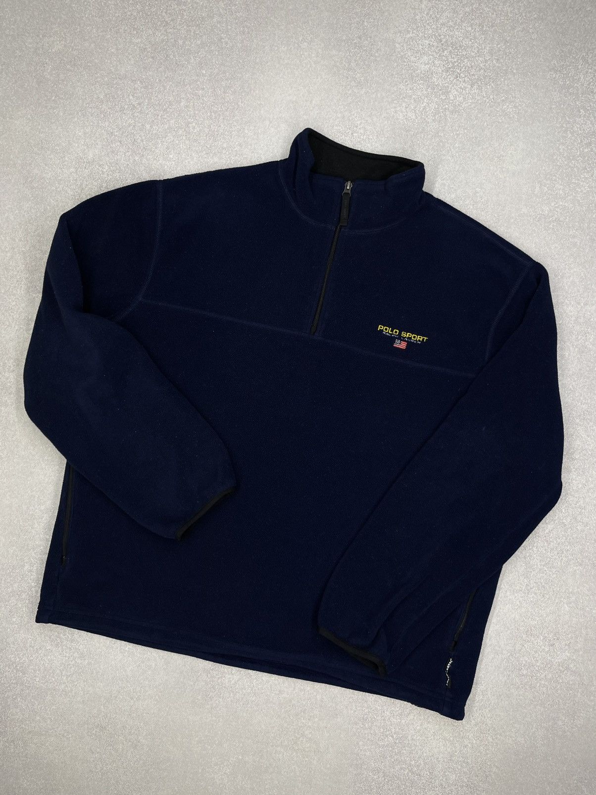 Vintage Polo Ralph Lauren Sport Fleece 1/4 Half Zip Pullover