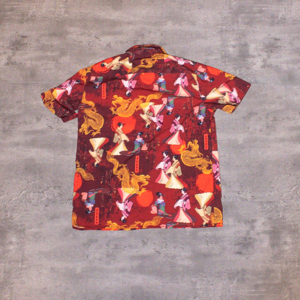 Vintage Y2K 2000s Japanese AOP Hawaiian Camp Collar Shirt Size US M / EU 48-50 / 2 - 2 Thumbnail