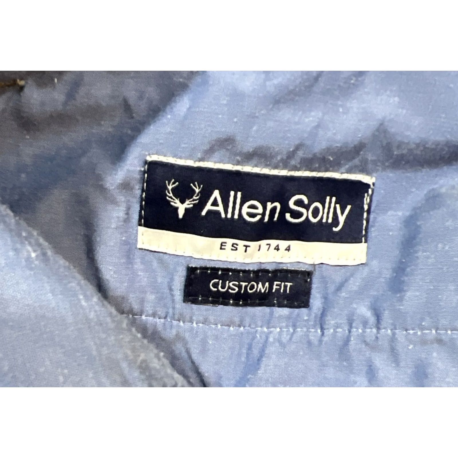 Vintage Allen Solly Mens Pants 34 X 29 Custom Fit 10” Rise Pockets Cotton Size US 34 / EU 50 - 7 Thumbnail
