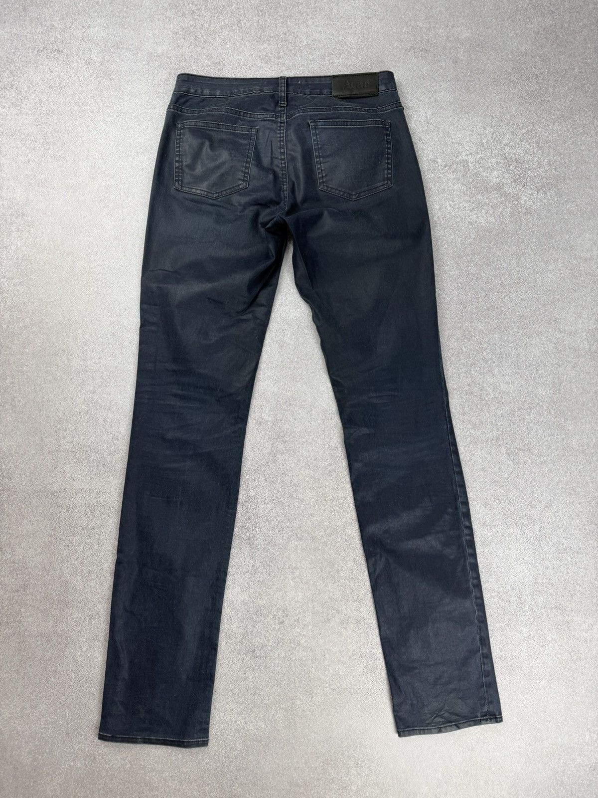 Acne Studios Acne Kex Plant Navy Denim Pants Size 29x32 Size US 29 - 9 Thumbnail