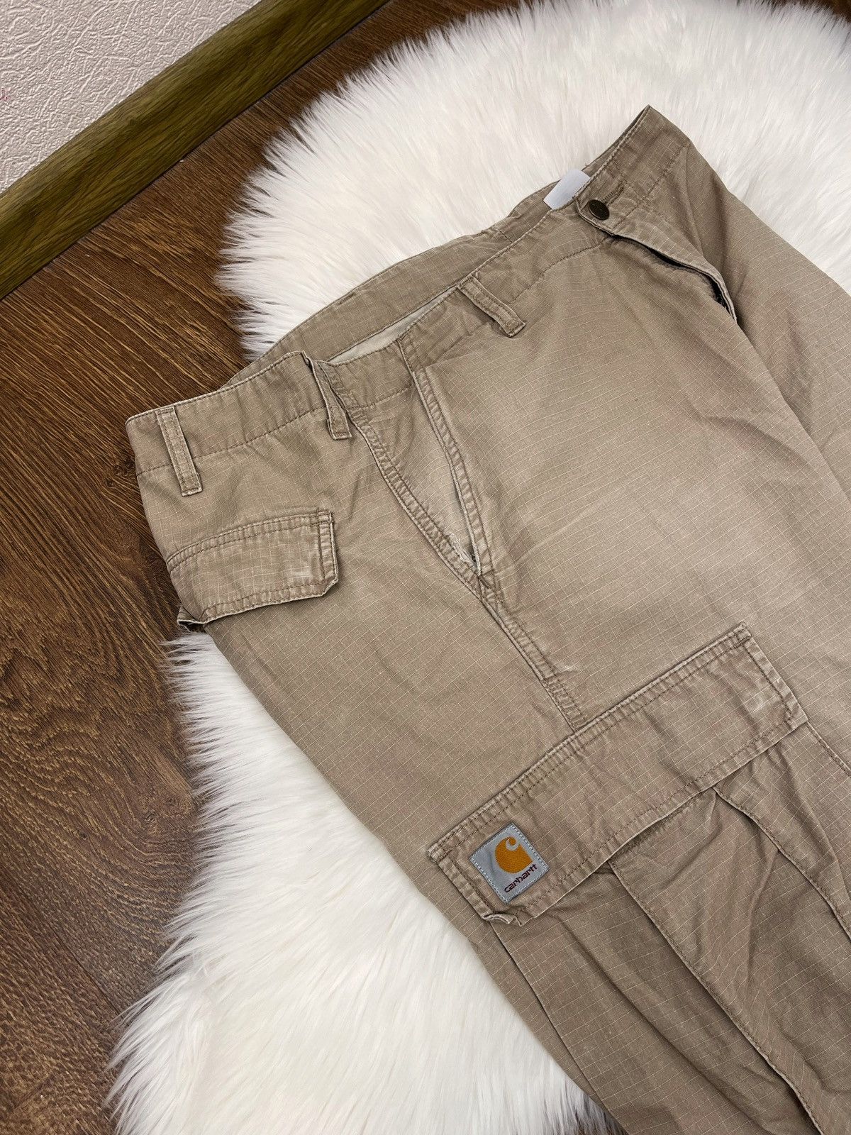 Carhartt × Vintage Crazy Vintage 90s Carhartt Baggy Carpenter Pants Y2K Size US 34 / EU 50 - 2 Thumbnail