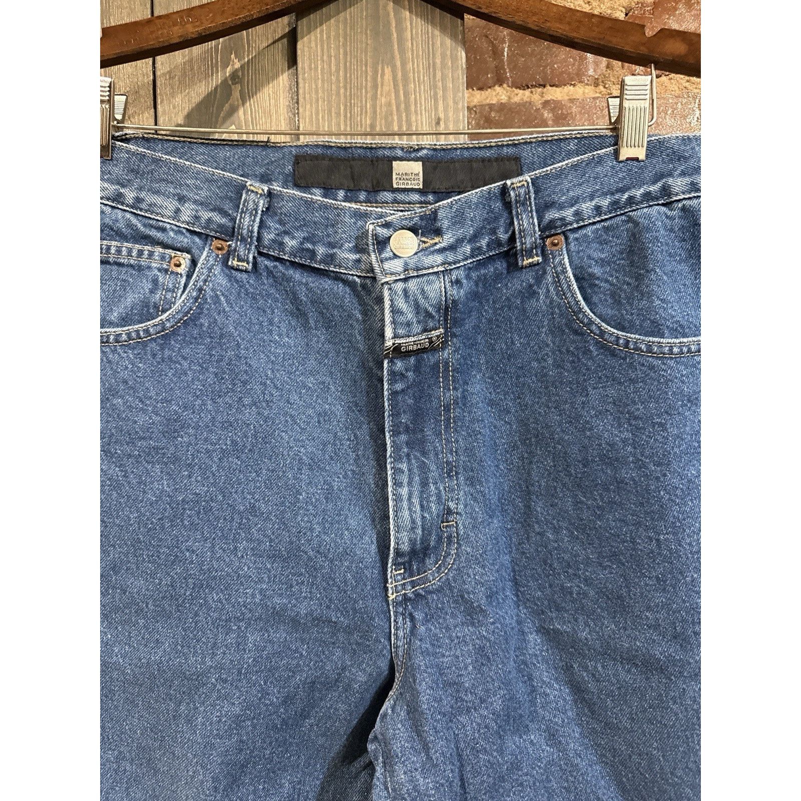 Marithe + Francois Girbaud Marithé François Girbaud Jeans 36x32 Baggy Streetwear EUC Size US 36 / EU 52 - 3 Thumbnail