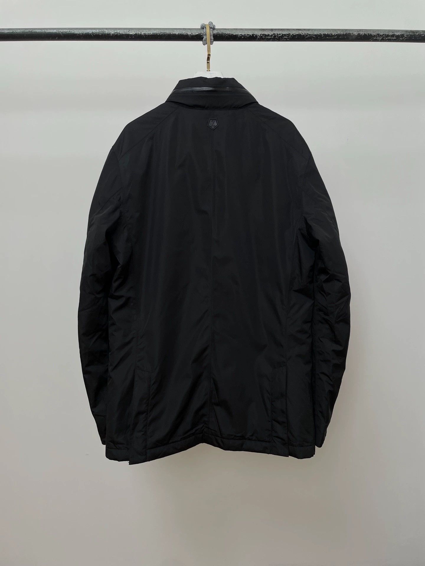 Ermenegildo Zegna Zegna FW Tech Shell Jacket Black M W/P Windproof Thermore Size US M / EU 48-50 / 2 - 2 Thumbnail