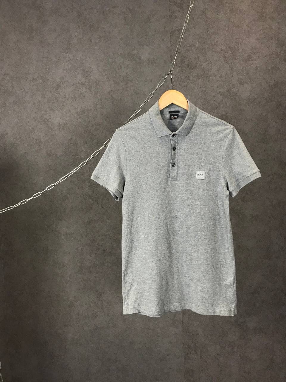 Hugo Boss Hugo Boss designer logo polo tee Size US S / EU 44-46 / 1 - 1 Thumbnail