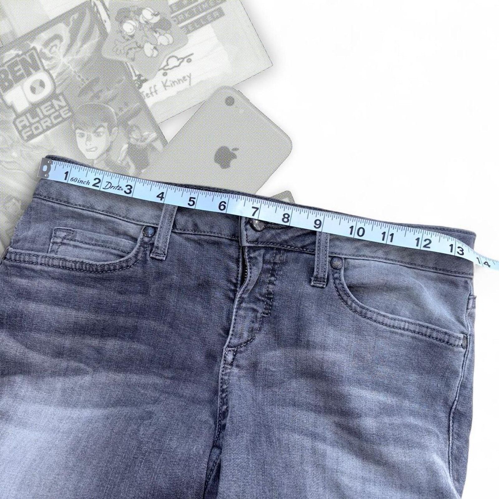 Bebe Y2K Gray Light Wash BeBe Denim Skinny Jeans Size 27" / US 4 / IT 40 - 6 Thumbnail