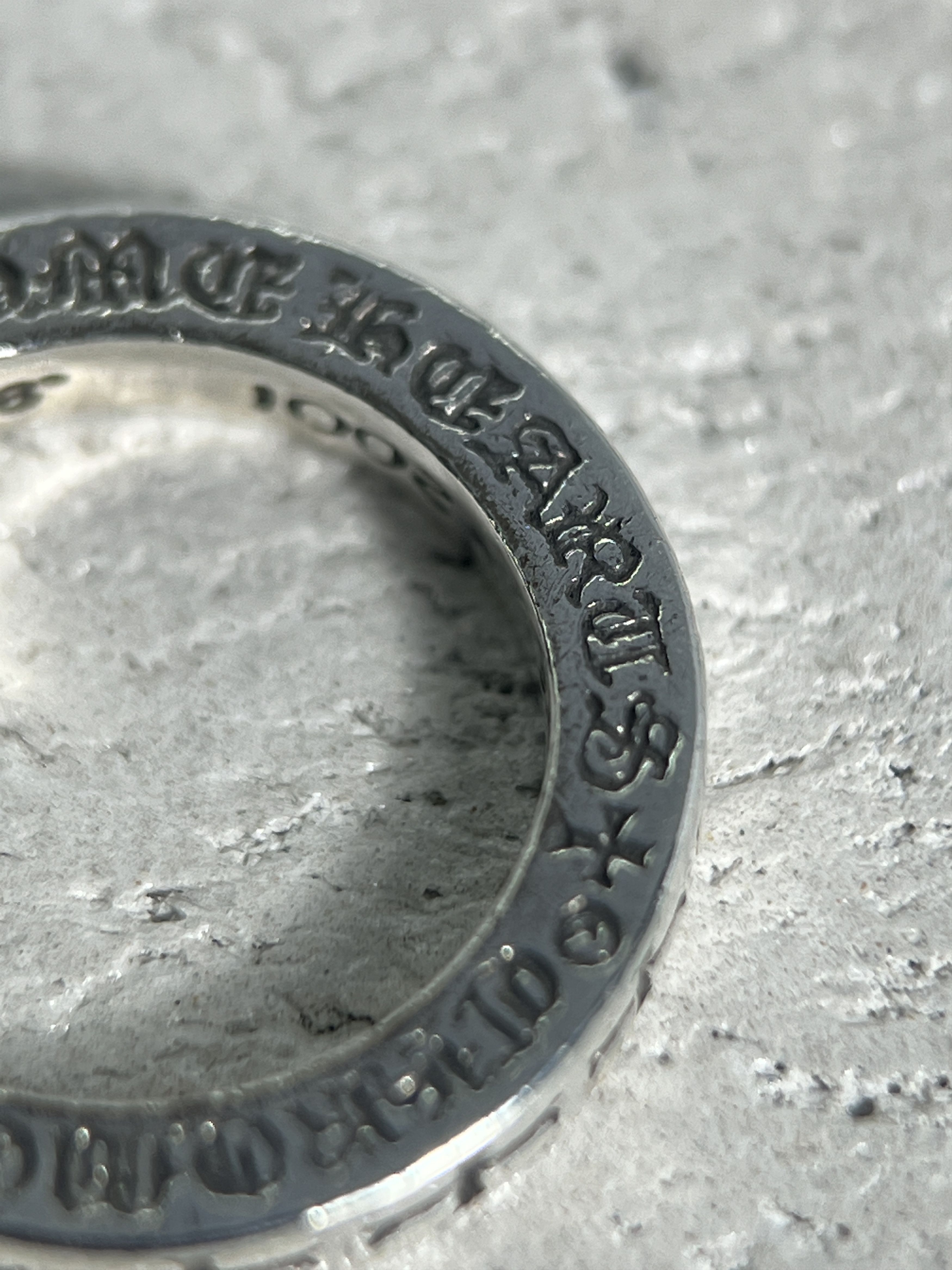 Chrome Hearts Chrome Hearts Spacer Ring Silver 2001 US4 47MM Size ONE SIZE - 9 Thumbnail
