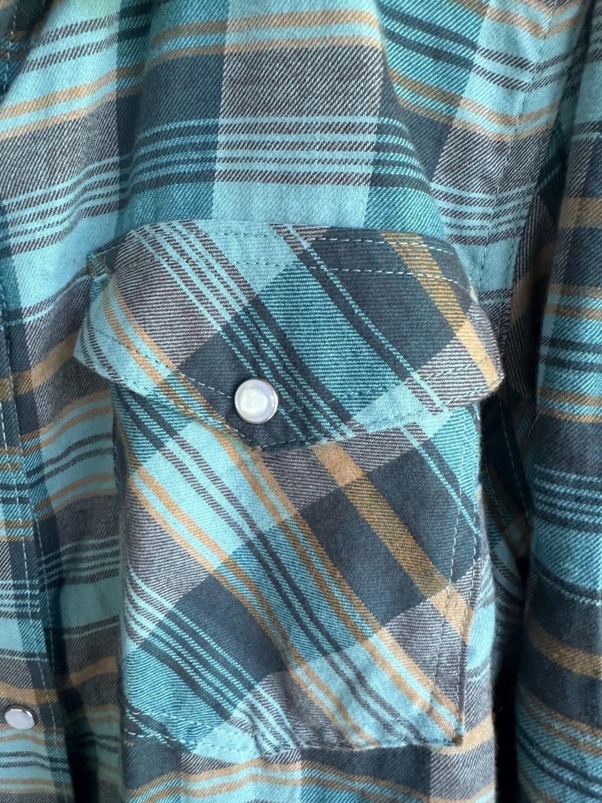 Cartoon Network Women's Catos Shirt XL 100 Cotton Plaid Button-down Size XL / US 12-14 / IT 48-50 - 5 Thumbnail