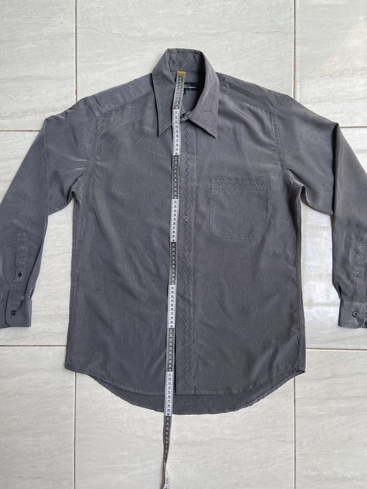 Japanese Brand × Kansai Yamamoto SISSY By KANSAI YAMAMOTO Grey Shirt Size US M / EU 48-50 / 2 - 2 Thumbnail