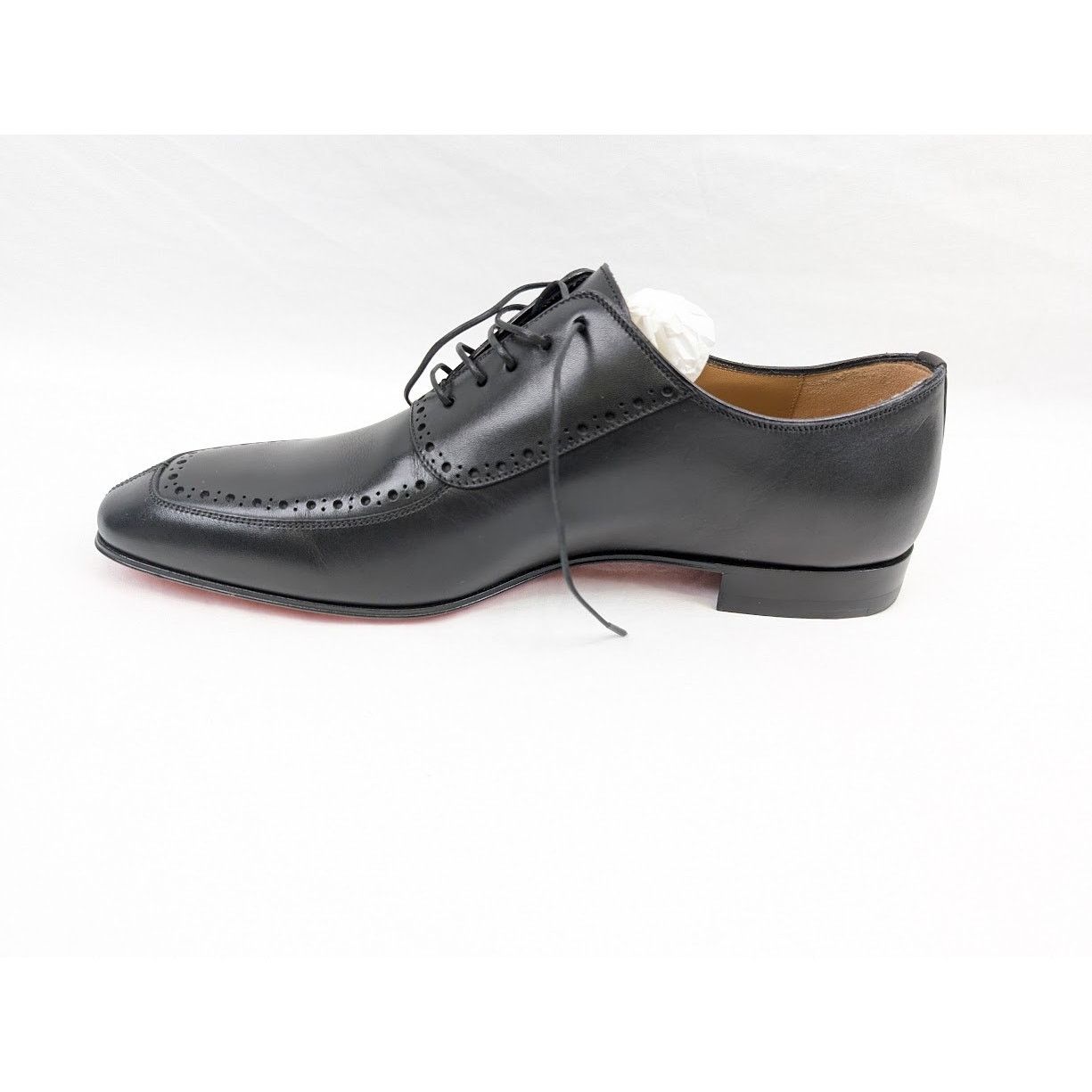 Christian Louboutin o1rshd1 Calf Flat Shoes in Black Size US 8 / EU 41 - 9 Thumbnail