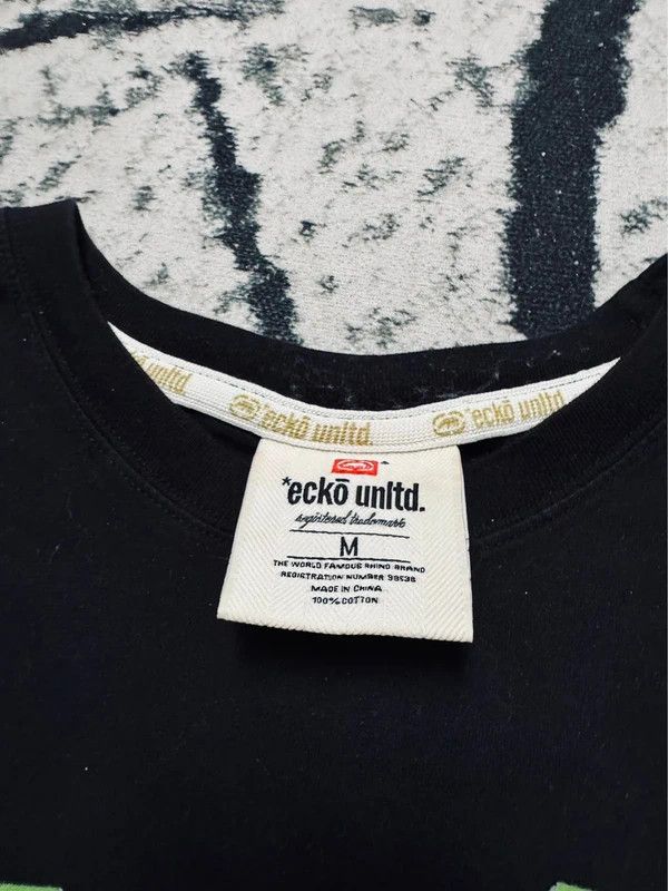 Ecko Unltd. Ecko Unlimited T-shirt black green M logo Size US M / EU 48-50 / 2 - 4 Thumbnail