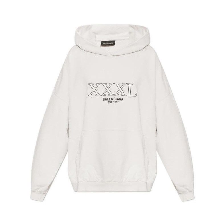 Balenciaga Balenciaga XXXL-print logo hoodie Size US M / EU 48-50 / 2 - 1 Thumbnail