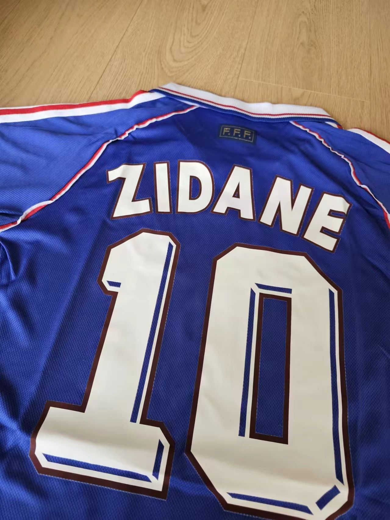 Other 1998 World Cup France #10 ZIDANE Jersey M Size US M / EU 48-50 / 2 - 4 Thumbnail