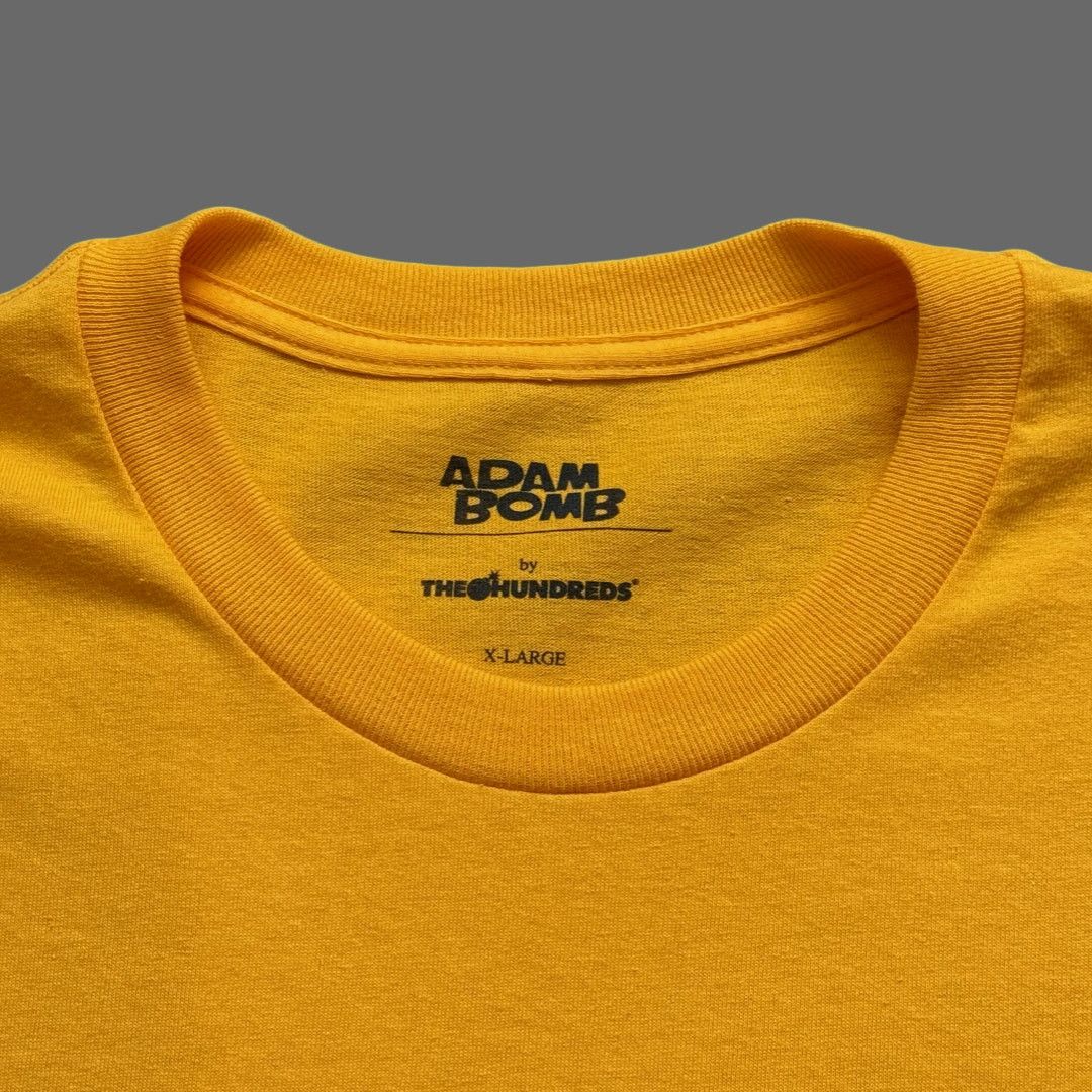 The Hundreds The Hundreds Adam Bomb Yellow Graphic Tee Size XL Size US XL / EU 56 / 4 - 4 Thumbnail