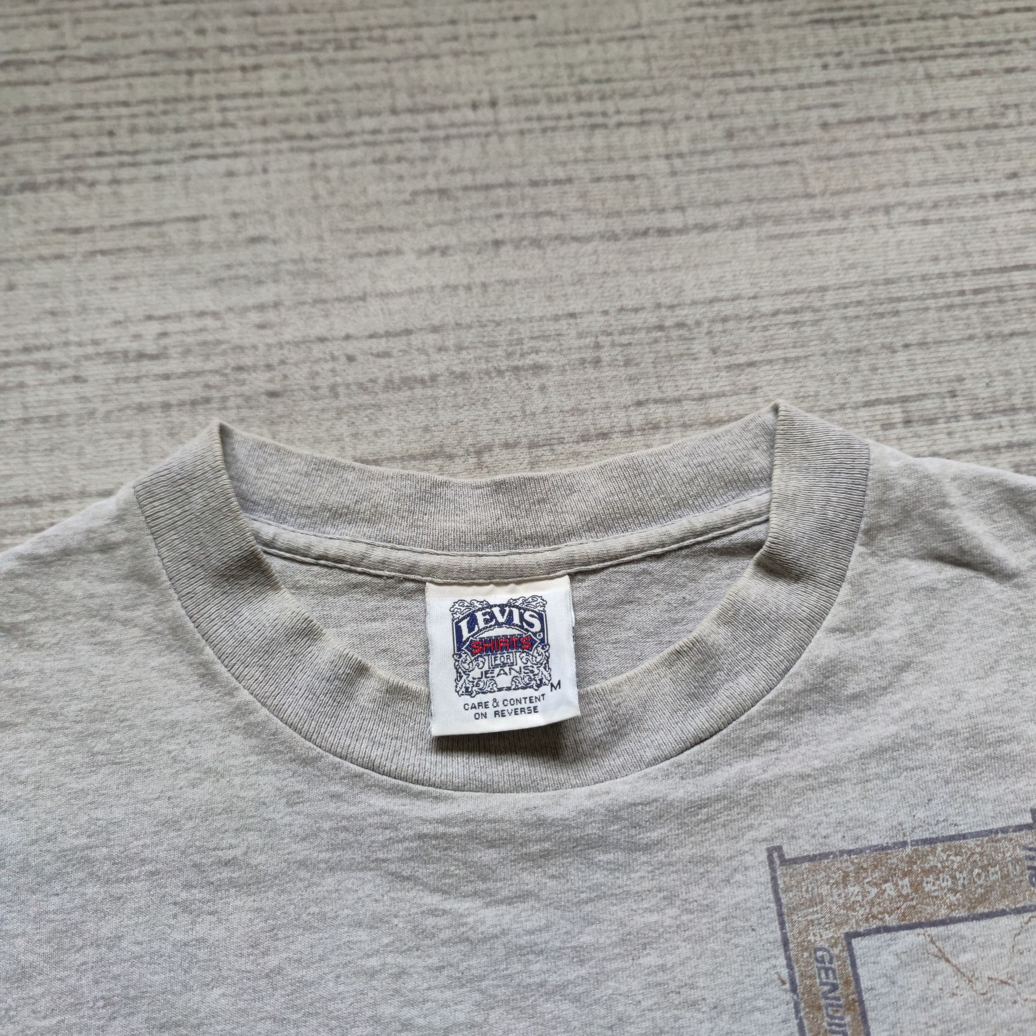 Levi's × Vintage Vintage 1994 Levi's Strauss T Shirt Made in USA Size US M / EU 48-50 / 2 - 5 Thumbnail