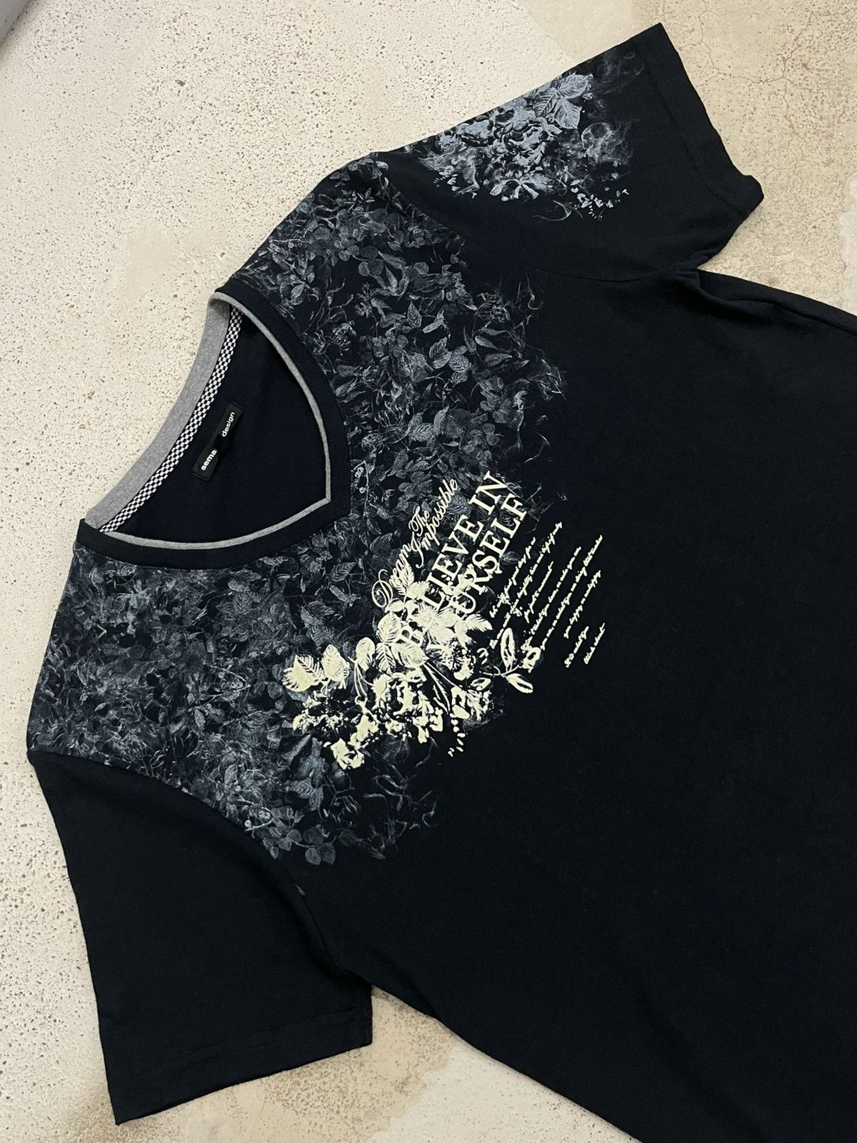semanticdesign V Neck Semantic Smoke Poem Religion Art Y2K Style Size US L / EU 52-54 / 3 - 5 Thumbnail