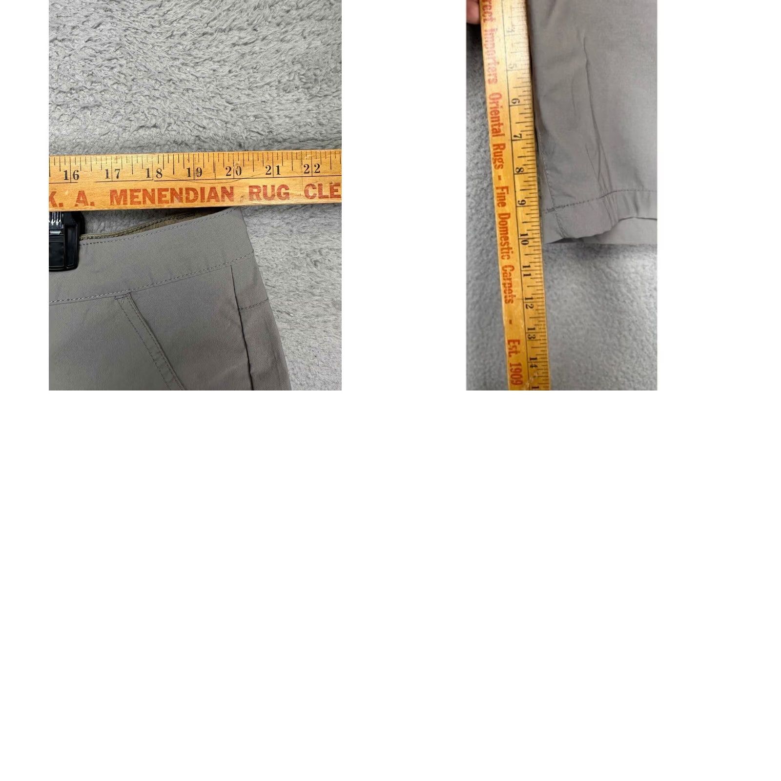 Eddie Bauer Eddie Bauer Mens 40 Grey Nylon Blend Hiking Stretch Outdoor Shorts Size US 40 / EU 56 - 8 Thumbnail