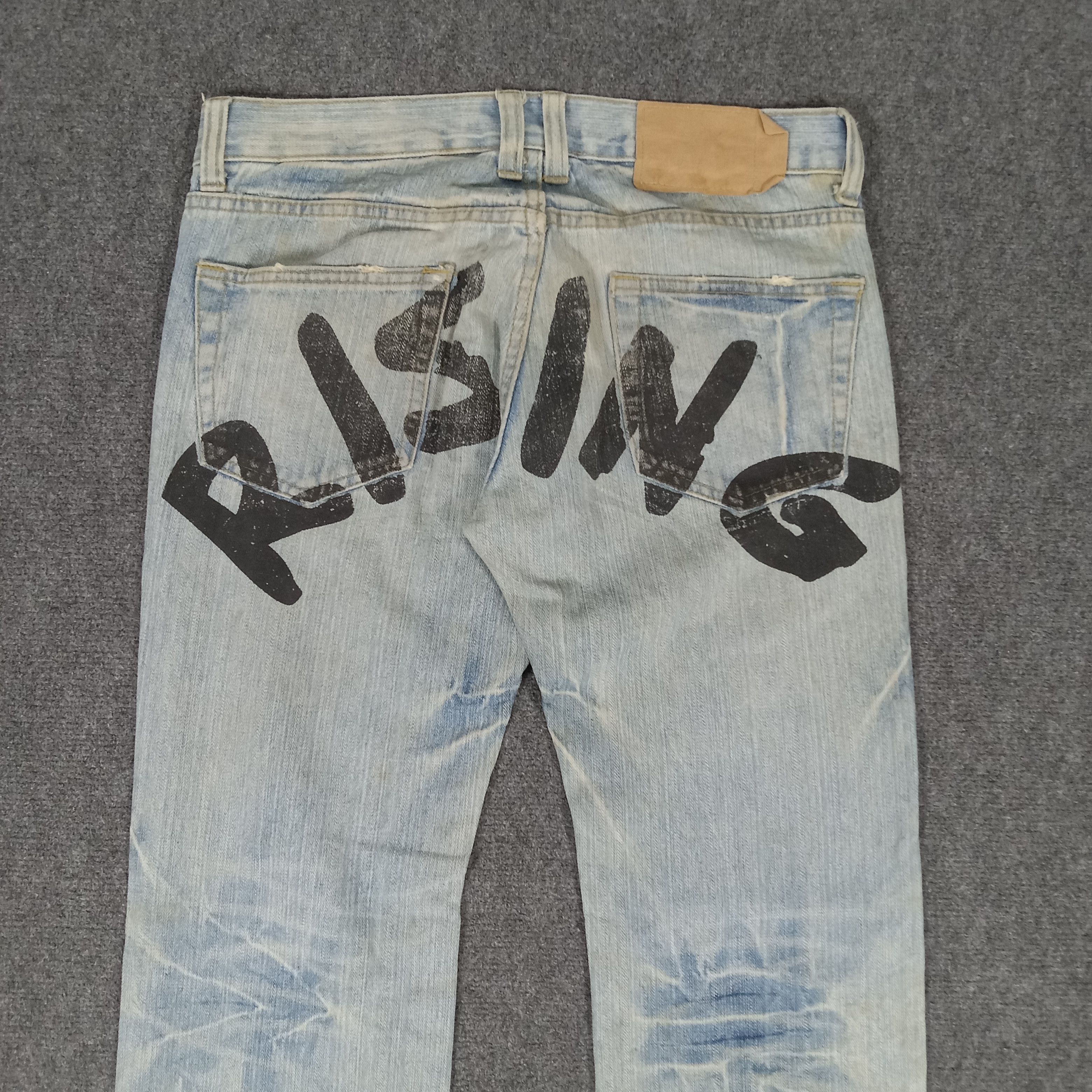 If Six Was Nine × Japanese Brand × Vintage Point Loma Japanese Brand Art Rising Denim Jeans Size US 32 / EU 48 - 8 Thumbnail