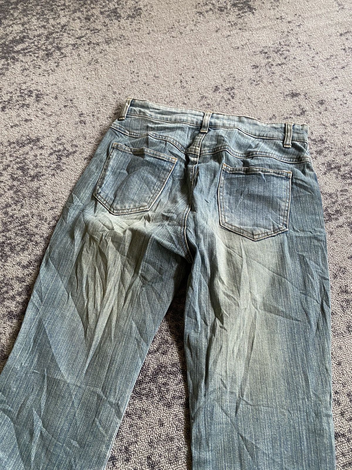 Hysteric Glamour × If Six Was Nine × Japanese Brand Y2k Live claire ifsixwasnine flare jeans Size 29" - 9 Thumbnail
