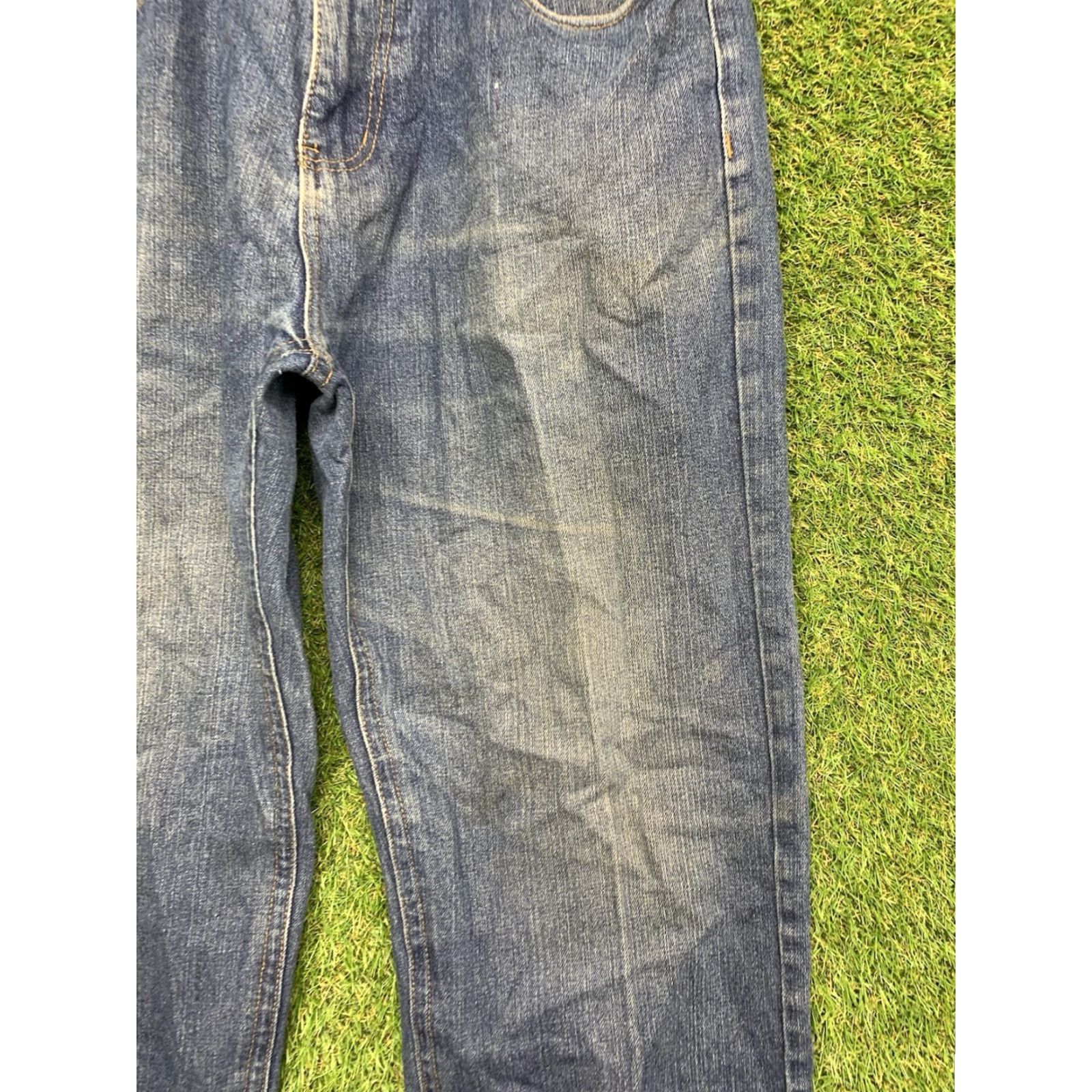 Enyce VINTAGE Enyce Jeans Men 36x30 Denim Wide Leg Baggy Hip Hop Skater 80s 90s Y2K Casual Size US 36 / EU 52 - 2 Thumbnail