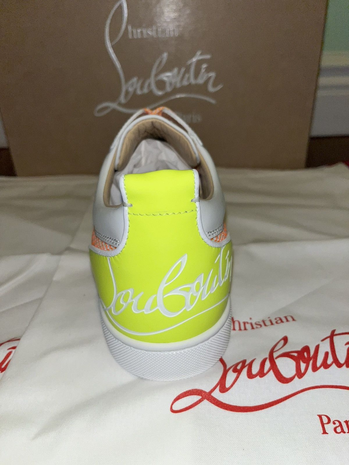 Christian Louboutin NIB $1095 Christian Louboutin Fun Louis Junior Sneakers Size US 10.5 / EU 43-44 - 5 Thumbnail