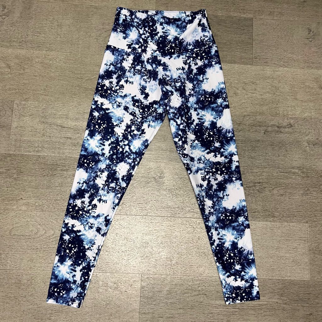 Other Onzie, Stardust Galaxy Print High Rise Midi Length Basic Leg Size 25" / US 0 / IT 36 - 9 Thumbnail