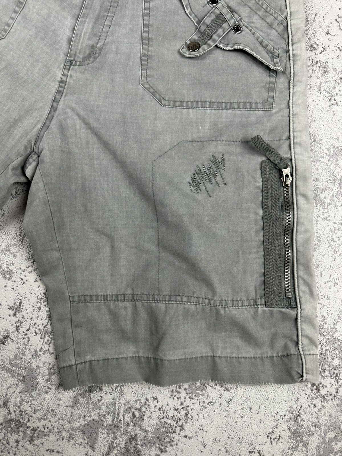 Japanese Brand Tactical Cargo Shorts Multi-Pocket Design Size US 32 / EU 48 - 4 Thumbnail