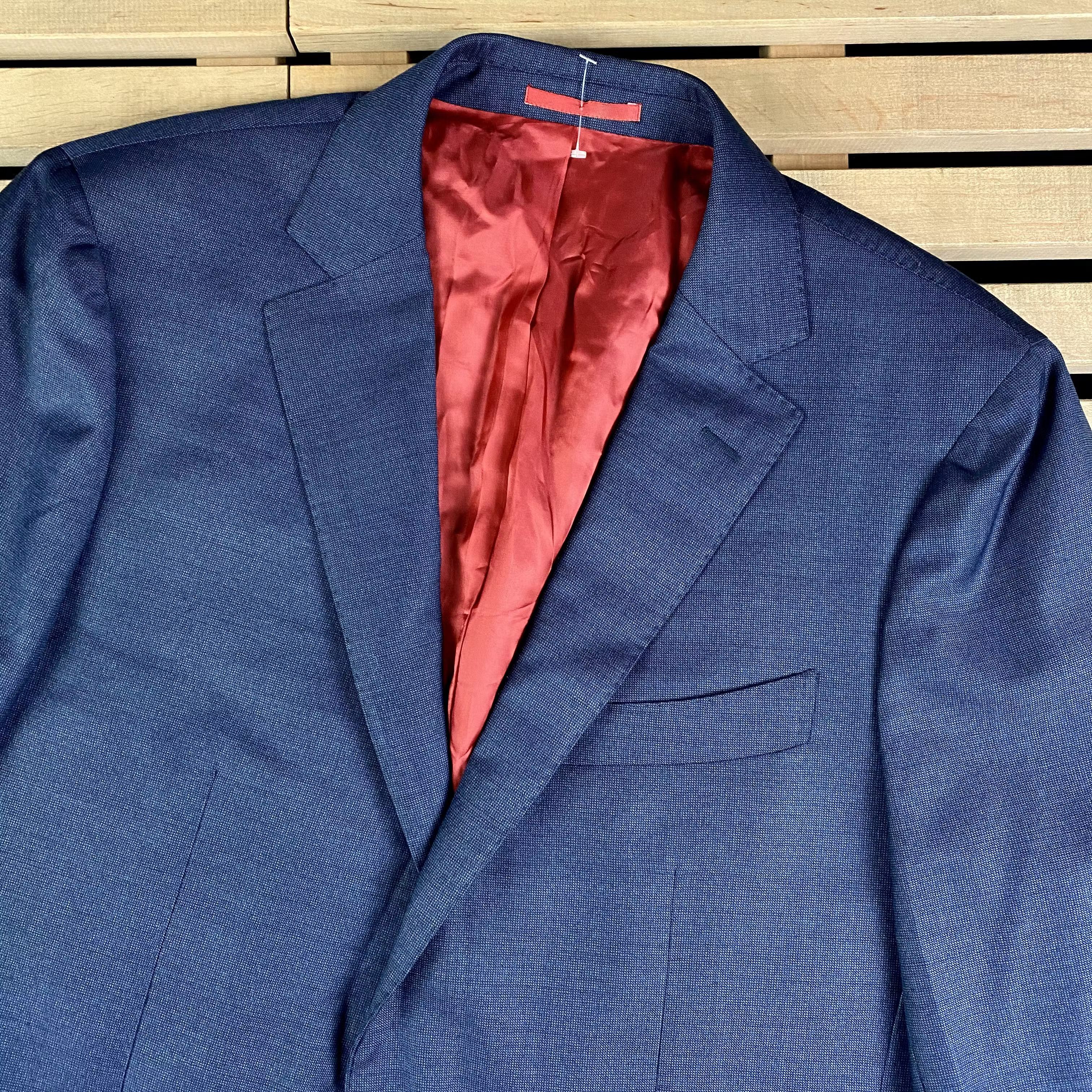 Suitsupply Mens Blazer Jacket SuitSupply Two Button Size 54 Size 54R - 2 Thumbnail