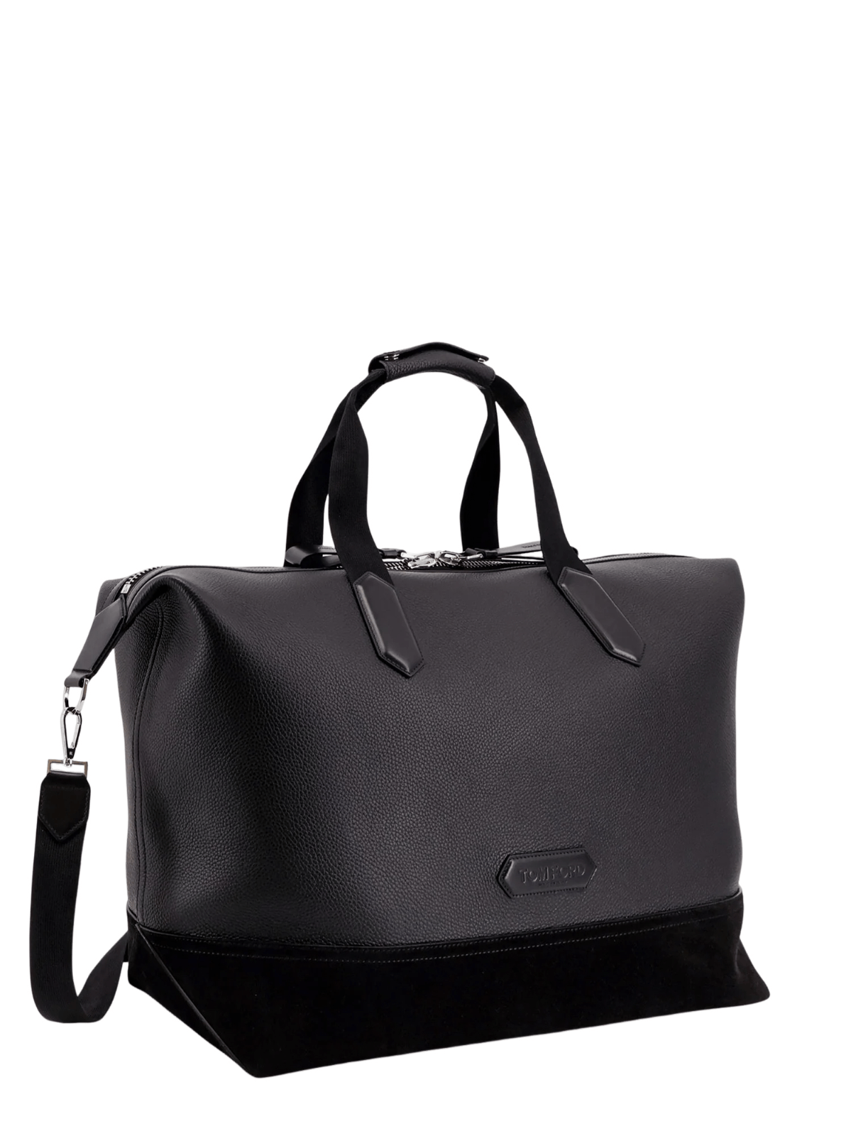 Tom Ford TOM FORD Black Grain Leather Duffle $5490 Authentic Size ONE SIZE - 3 Thumbnail