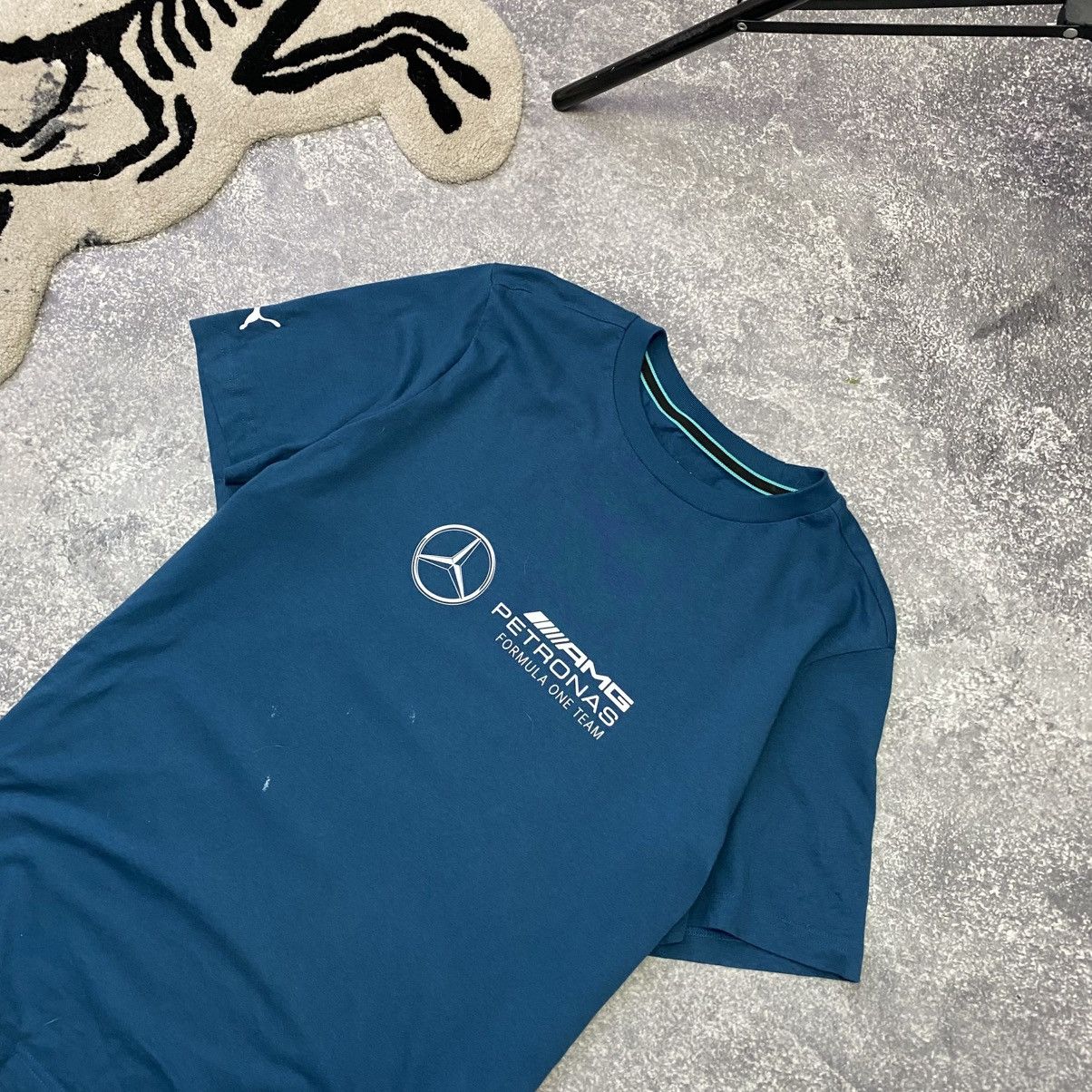 Mercedes-Benz Mens Mercedes Benz Petronas Big logo racing tee Size US M / EU 48-50 / 2 - 2 Thumbnail