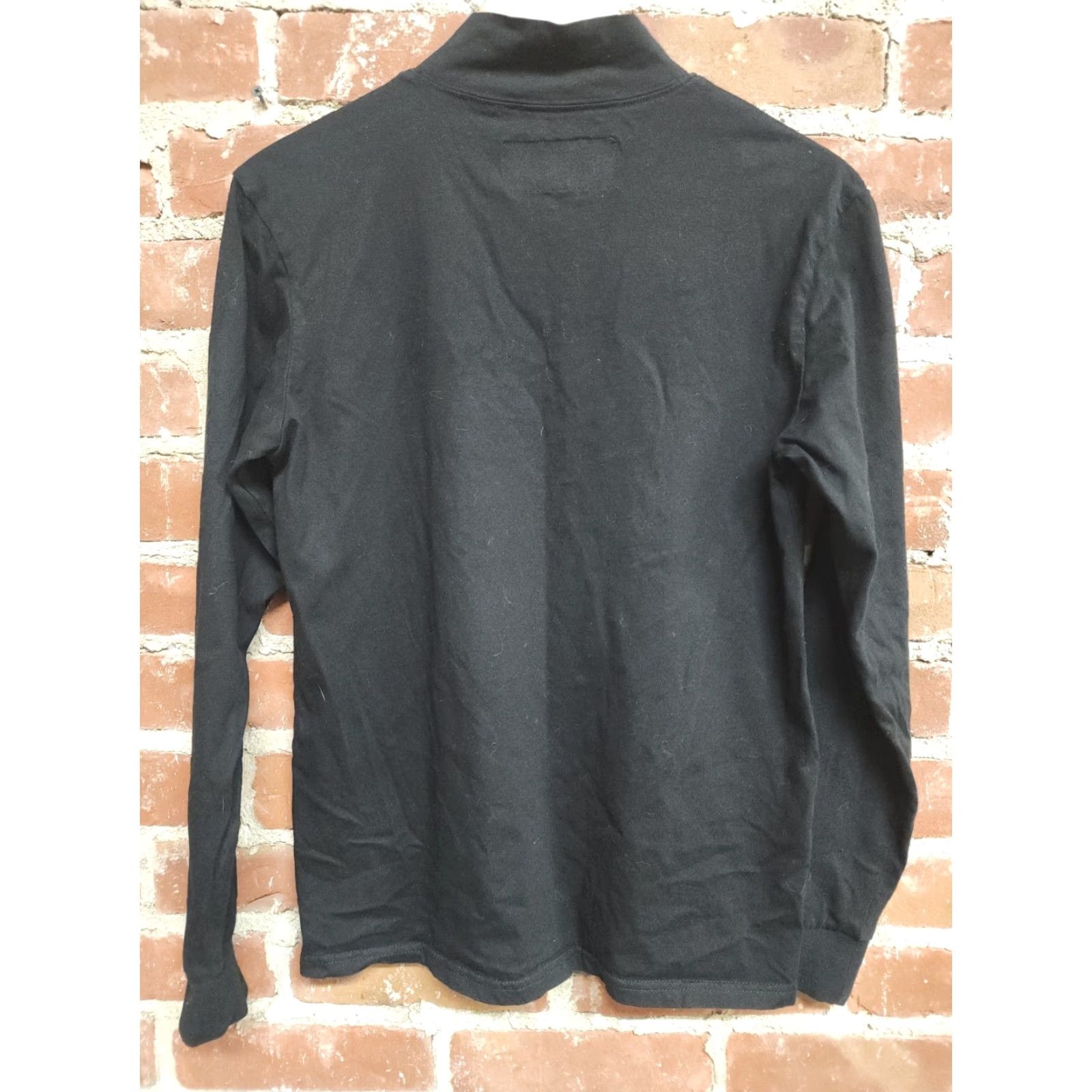 Pinko Dutch Bros Coffee Long Sleeve Turtleneck Shirt Women L Black Pink Size L / US 10 / IT 46 - 2 Thumbnail