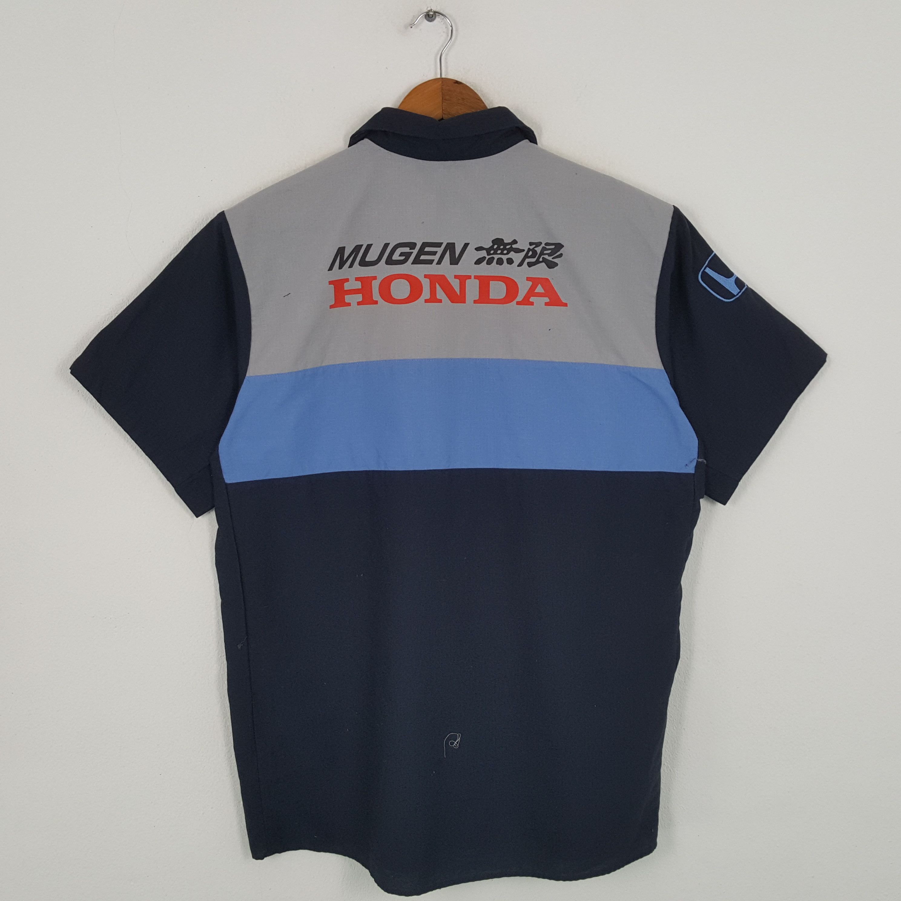 Honda × Vintage Vintage MUGEN HONDA Racing Team Custom Staff Shirts Size US XL / EU 56 / 4 - 1 Thumbnail