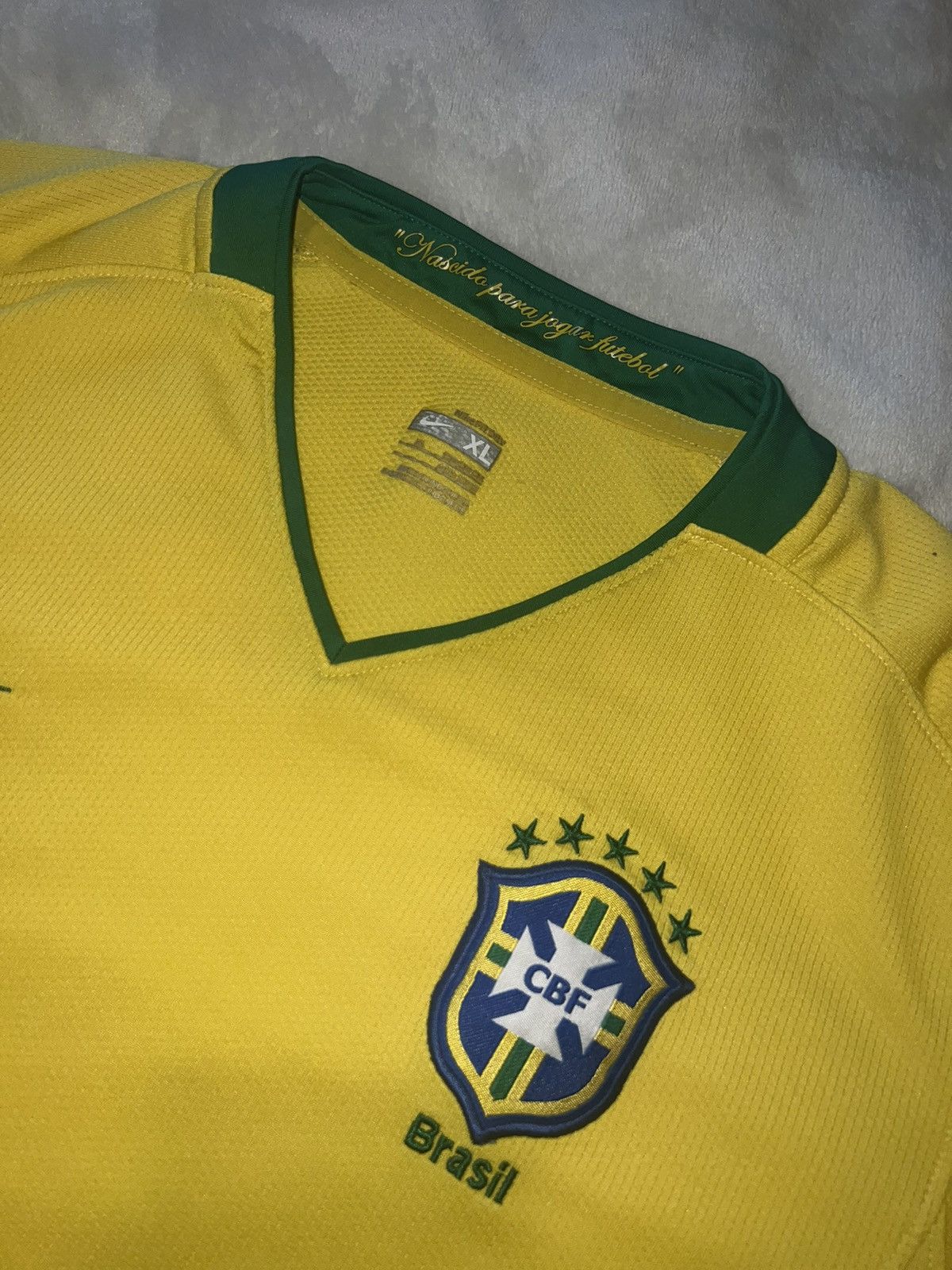 Nike × Vintage Brazil Soccer Jersey Size US S / EU 44-46 / 1 - 2 Thumbnail