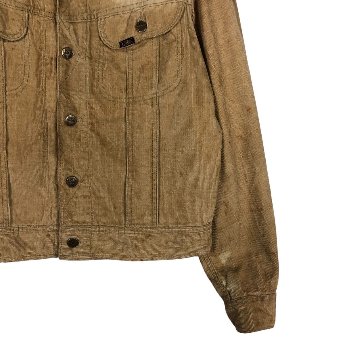 Lee × Vintage 🔥VINTAGE CROPPED BIKER JACKET LEE MULTI POCKET Size US M / EU 48-50 / 2 - 5 Thumbnail