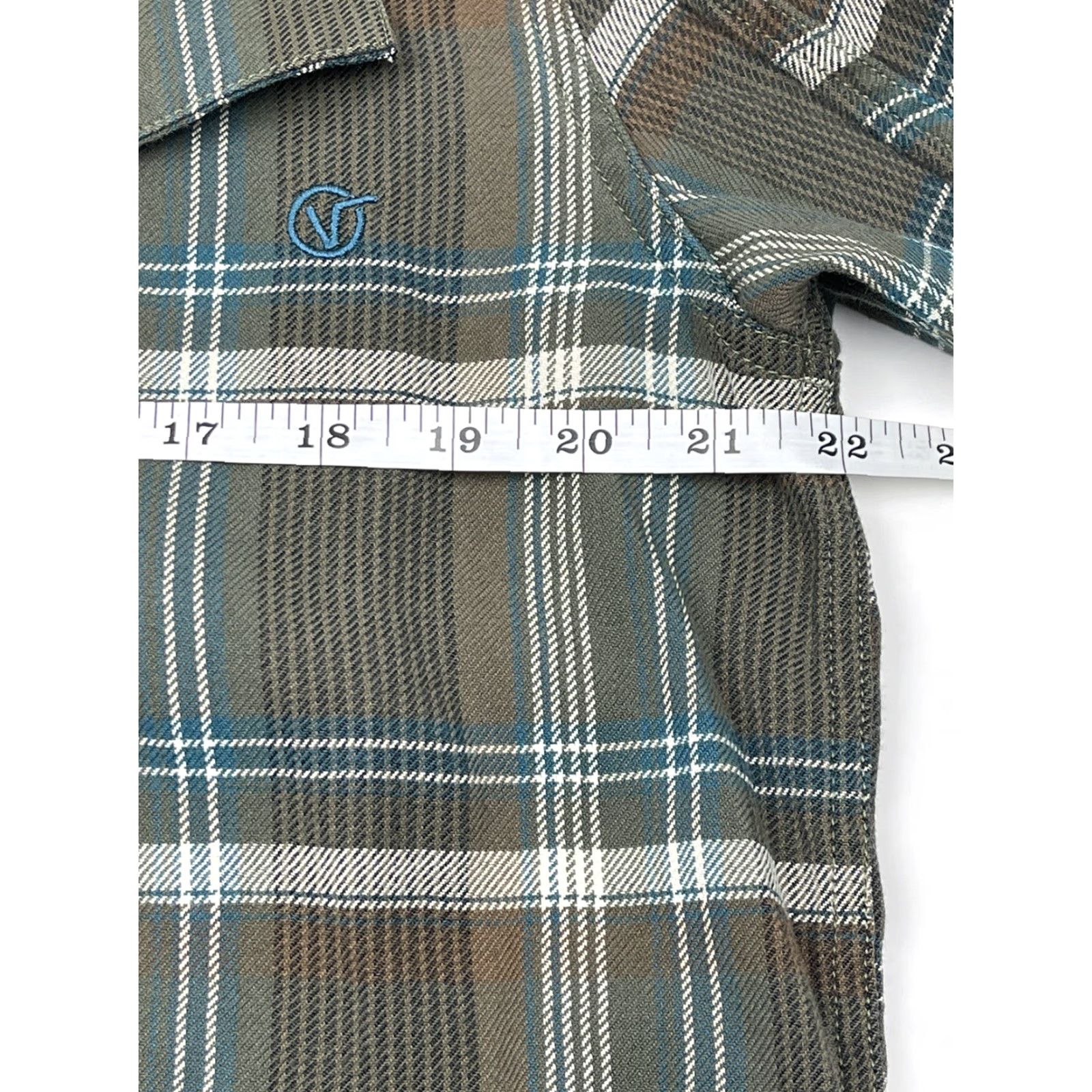 Vans VANS Shirt Men L Multicolor Plaid Flannel Cotton Button-Up Classic Outdoor Mens Size US L / EU 52-54 / 3 - 6 Thumbnail