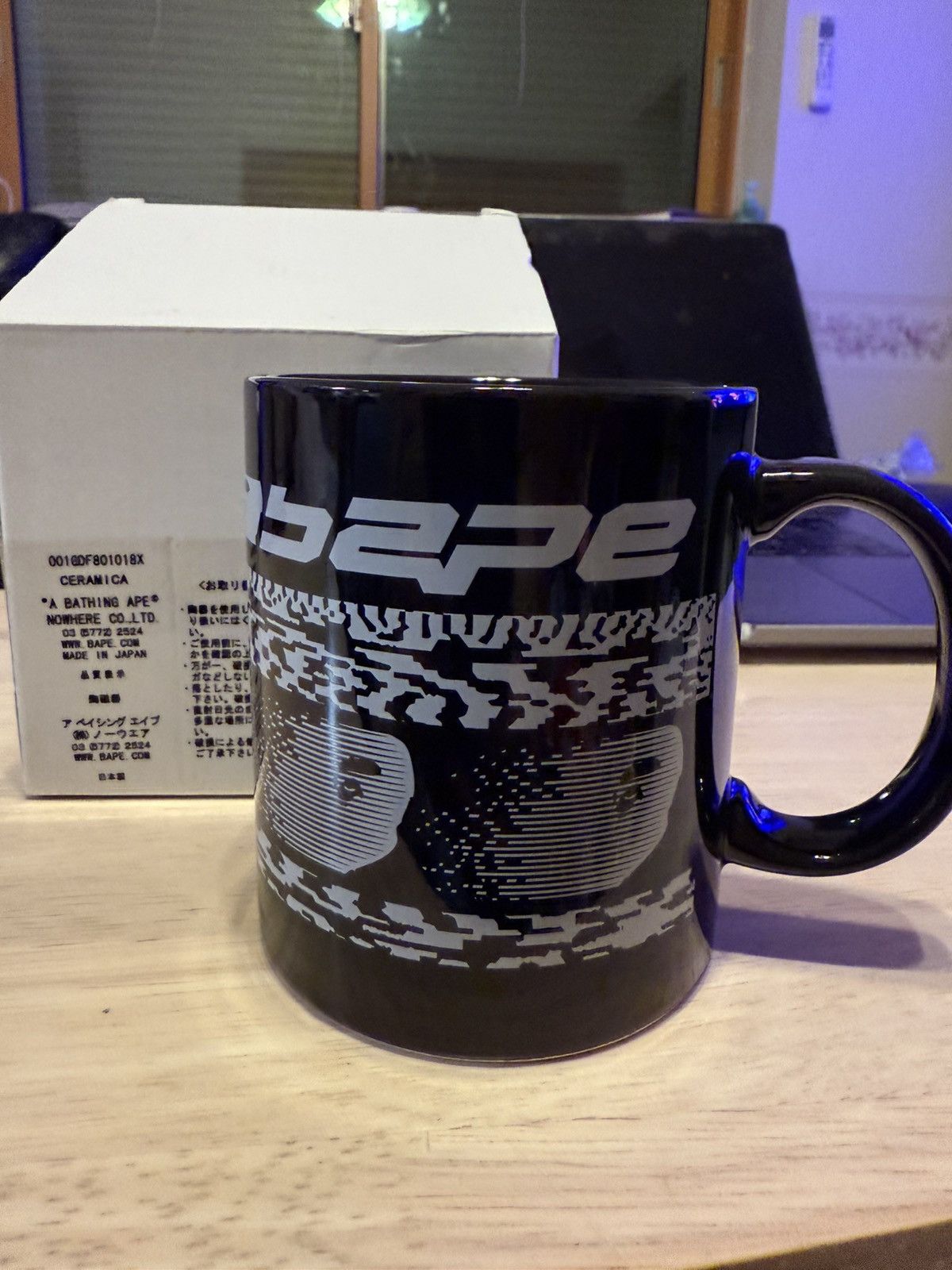 Bape A BATHING APE BLACK MUG Size ONE SIZE - 2 Thumbnail