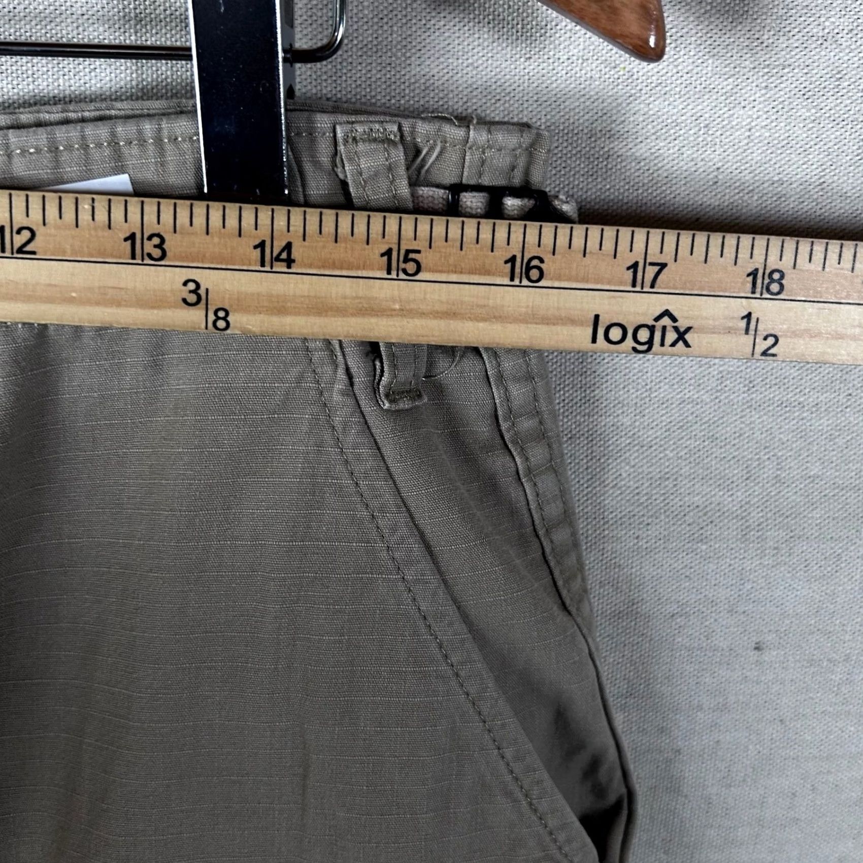 Vintage TRU-SPEC Khaki Ripstop Cargo Pants Tactical Military Utility Size Medium R Size US 32 / EU 48 - 5 Thumbnail