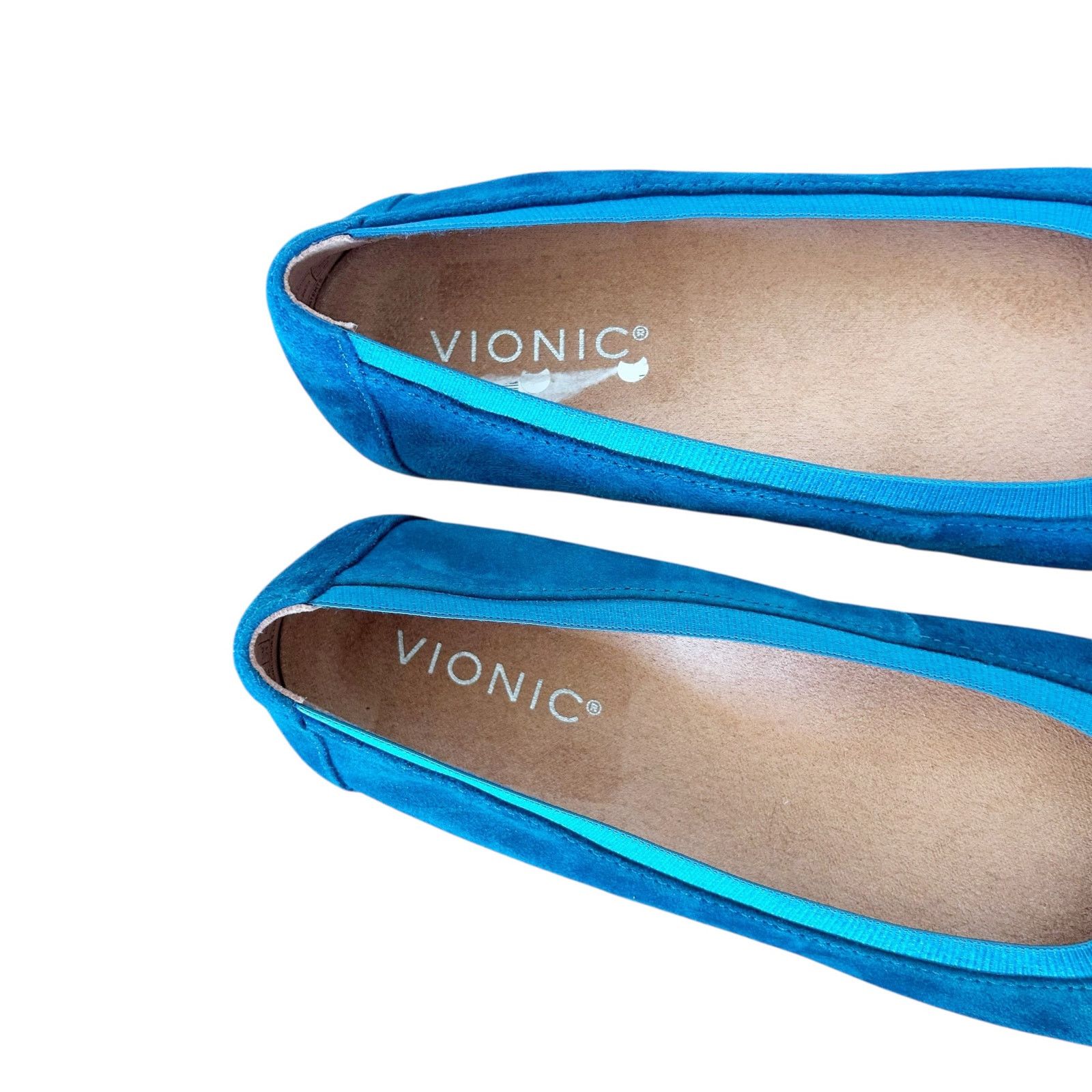 Vionic Vionic Anita Teal Suede Flats Sz 6 Size US 6 / IT 36 - 2 Thumbnail