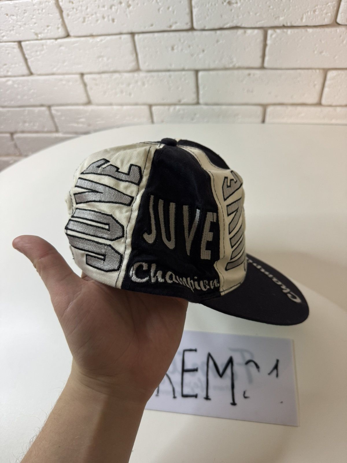 Vintage Juventus vintage cap hat Size ONE SIZE - 3 Thumbnail