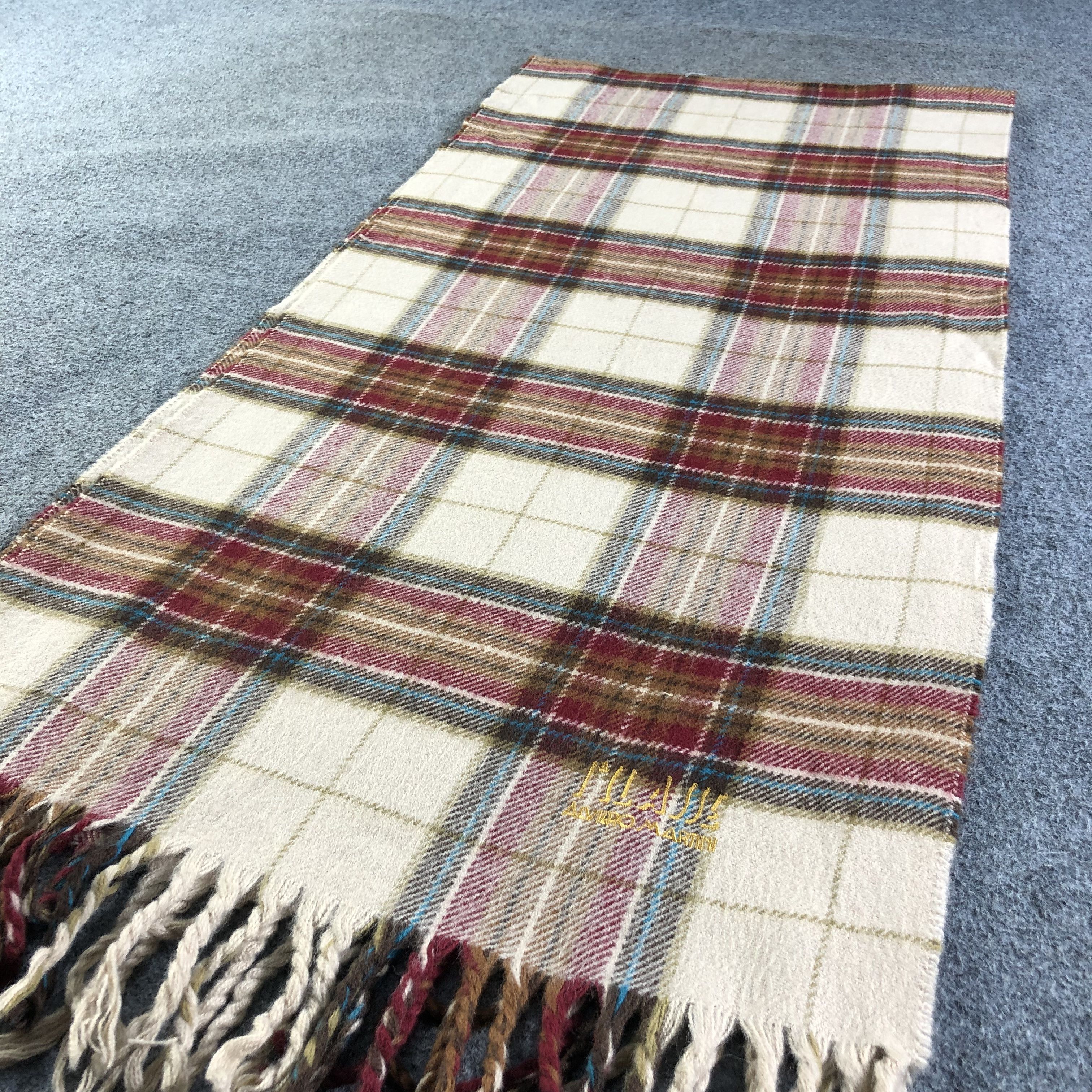 Alviero Martini Alviero Martini Tartan Scarf Muffler V2001 Size ONE SIZE - 3 Thumbnail