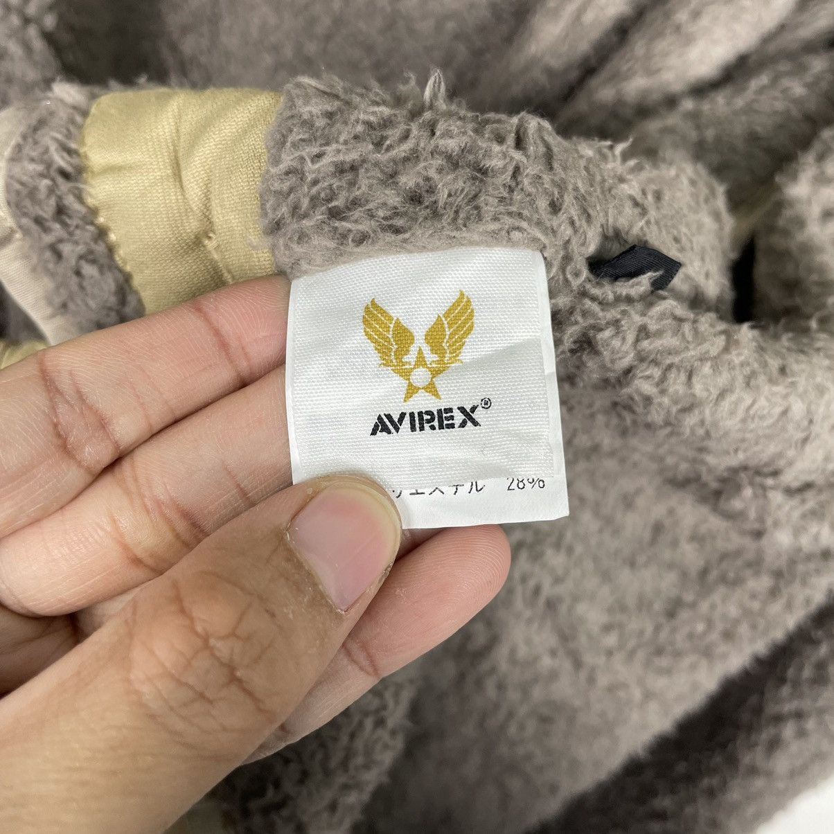 Avirex 💥AVIREX PONCHO WORM JACKET WITH HOODIE Size US M / EU 48-50 / 2 - 16 Thumbnail