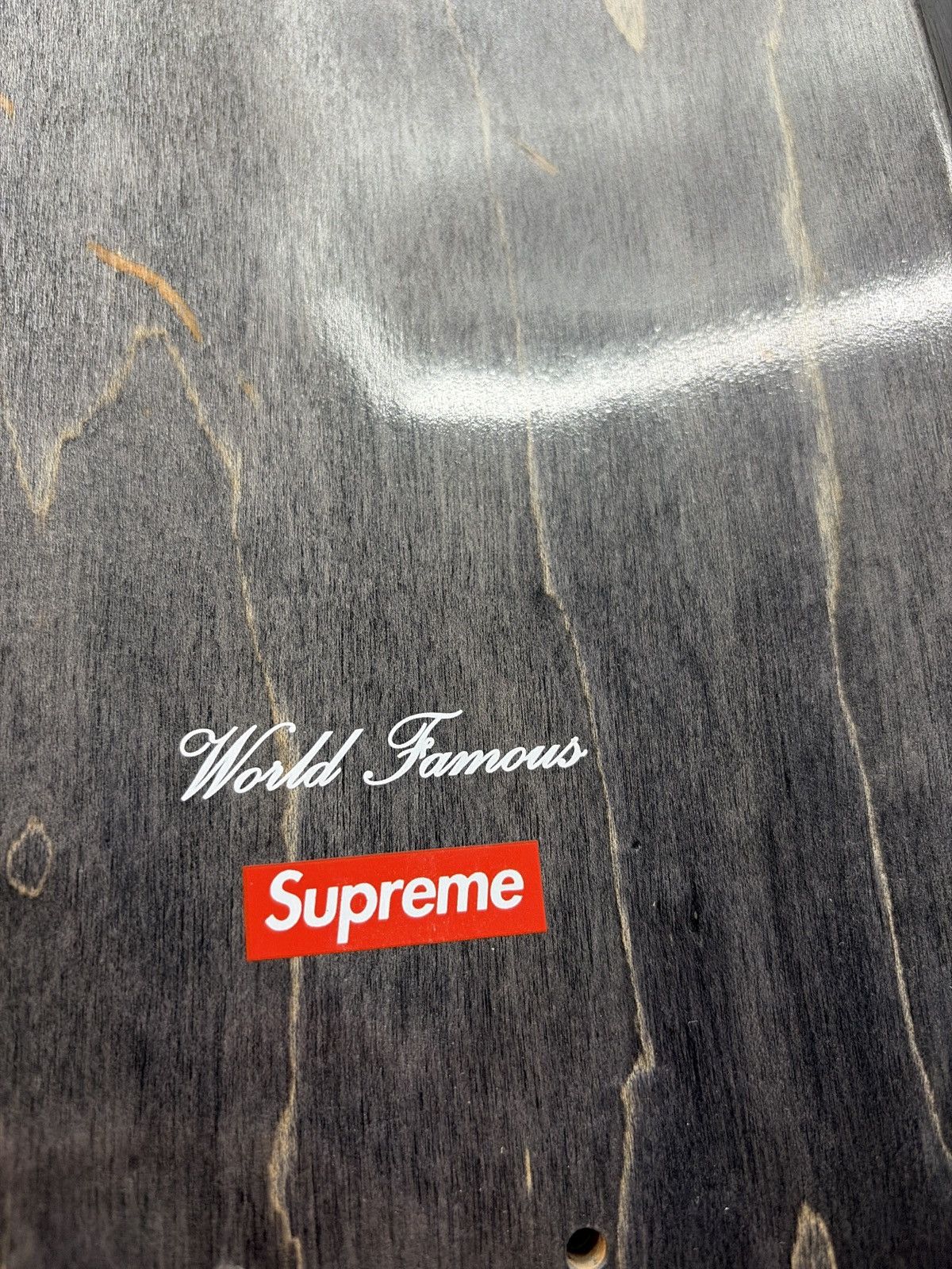 Supreme Supreme Illegal Business Skateboard Deck Black Size ONE SIZE - 4 Thumbnail
