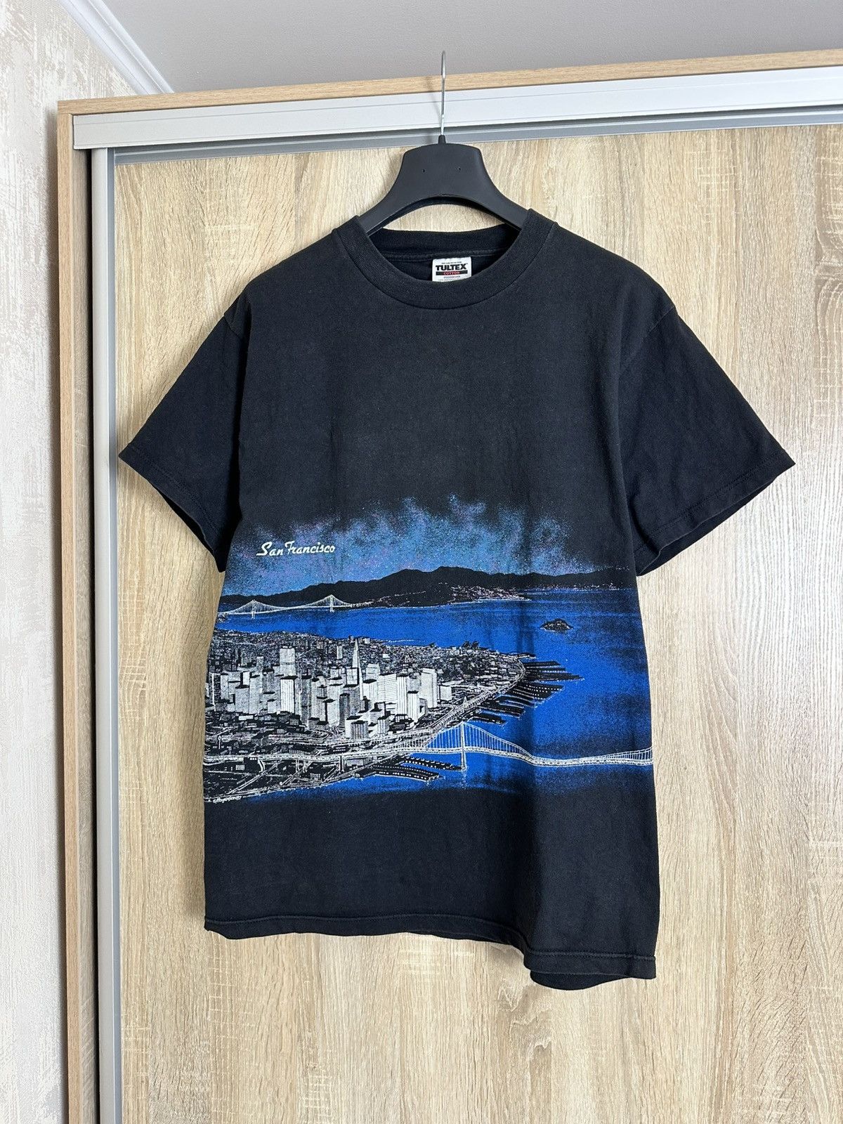 Vintage 🔥 1990 Single Stitch San Francisco Vintage Segal Art T Shirt Size US L / EU 52-54 / 3 - 1 Thumbnail